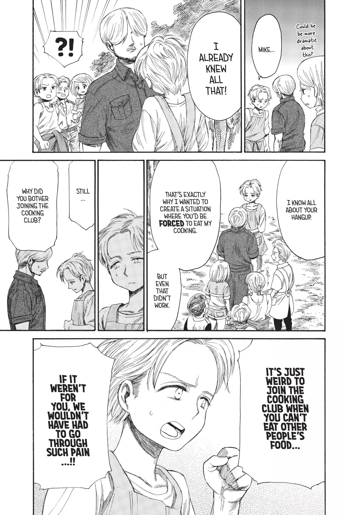 Attack on Titan: Junior High Chapter 22 page 33 - Chapter 22: Vol.2 22nd Period: Tastes Like Mother's Cooking, But She's Not The One Making It