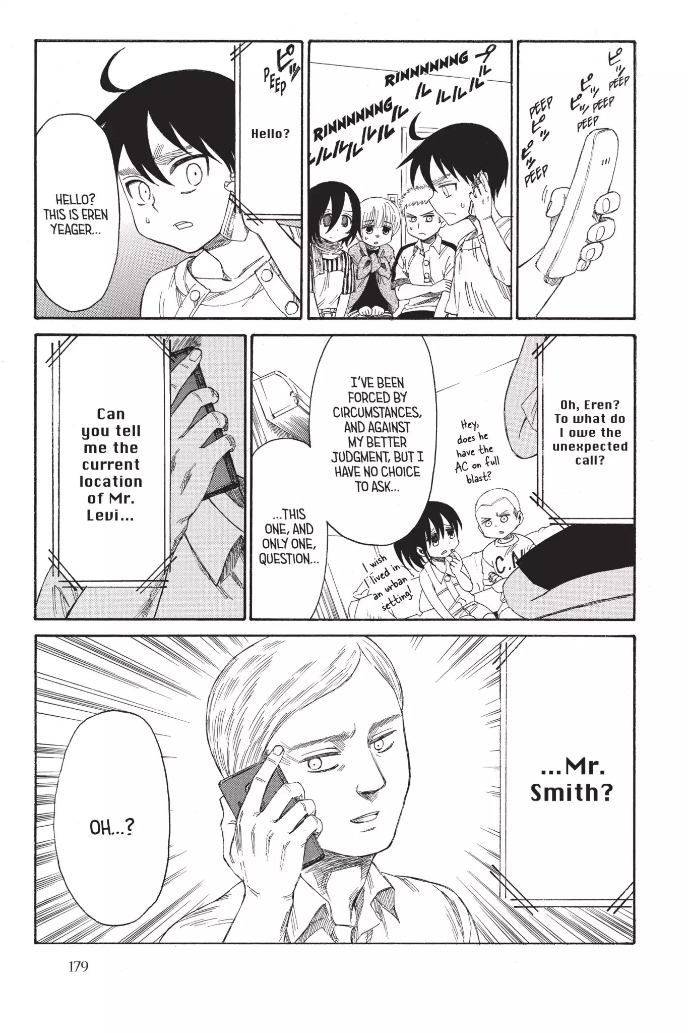 Attack on Titan: Junior High Chapter 24 page 11 - Chapter 24: Vol.2 24th Period: Summer Futon Rescue Mission