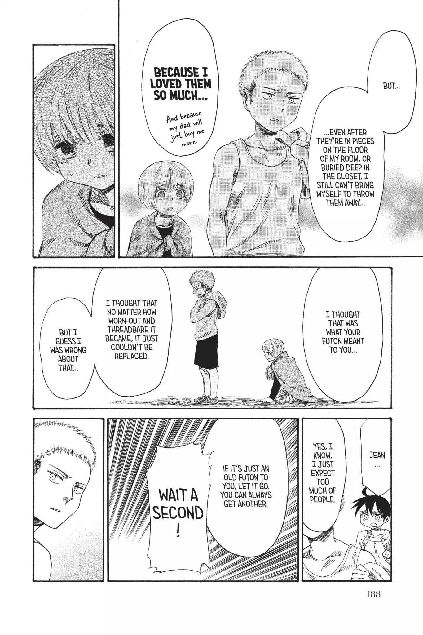 Attack on Titan: Junior High Chapter 24 page 20 - Chapter 24: Vol.2 24th Period: Summer Futon Rescue Mission