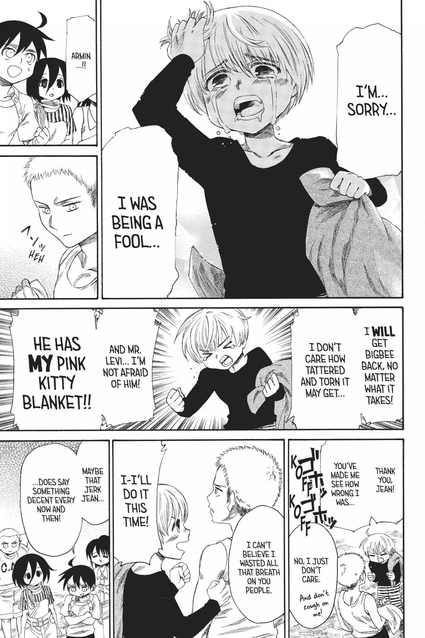 Attack on Titan: Junior High Chapter 24 page 21 - Chapter 24: Vol.2 24th Period: Summer Futon Rescue Mission