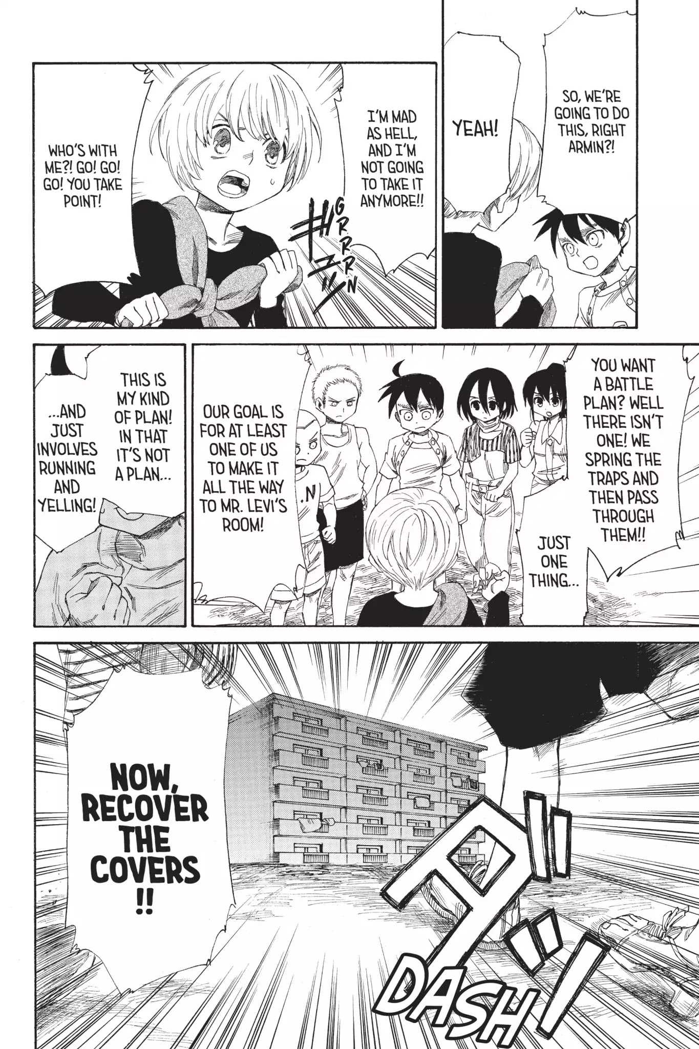 Attack on Titan: Junior High Chapter 24 page 22 - Chapter 24: Vol.2 24th Period: Summer Futon Rescue Mission