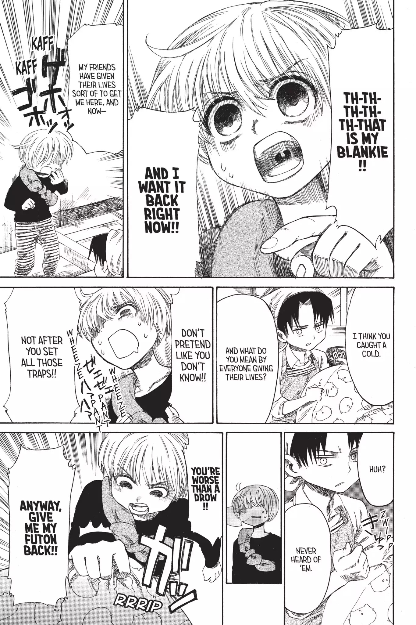 Attack on Titan: Junior High Chapter 24 page 29 - Chapter 24: Vol.2 24th Period: Summer Futon Rescue Mission