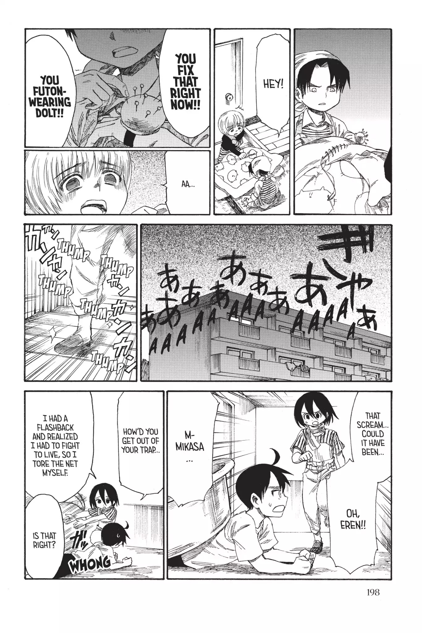 Attack on Titan: Junior High Chapter 24 page 30 - Chapter 24: Vol.2 24th Period: Summer Futon Rescue Mission