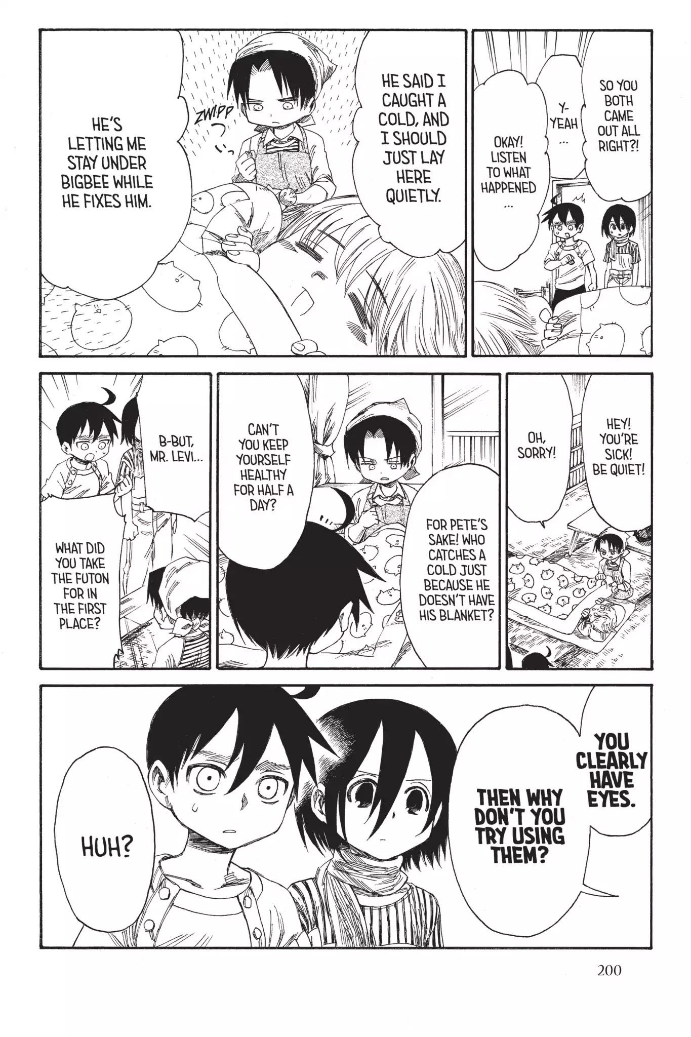 Attack on Titan: Junior High Chapter 24 page 32 - Chapter 24: Vol.2 24th Period: Summer Futon Rescue Mission
