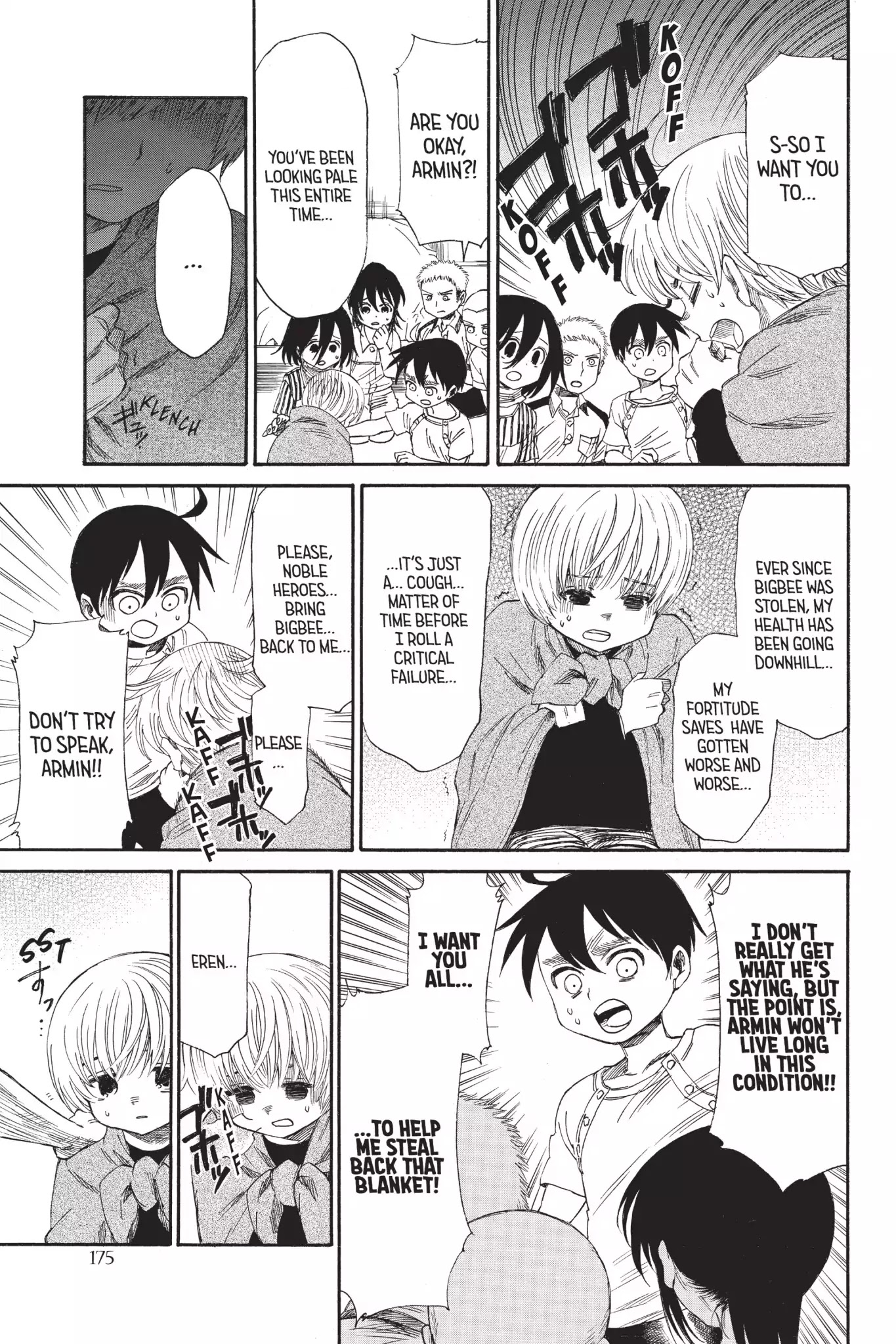 Attack on Titan: Junior High Chapter 24 page 7 - Chapter 24: Vol.2 24th Period: Summer Futon Rescue Mission