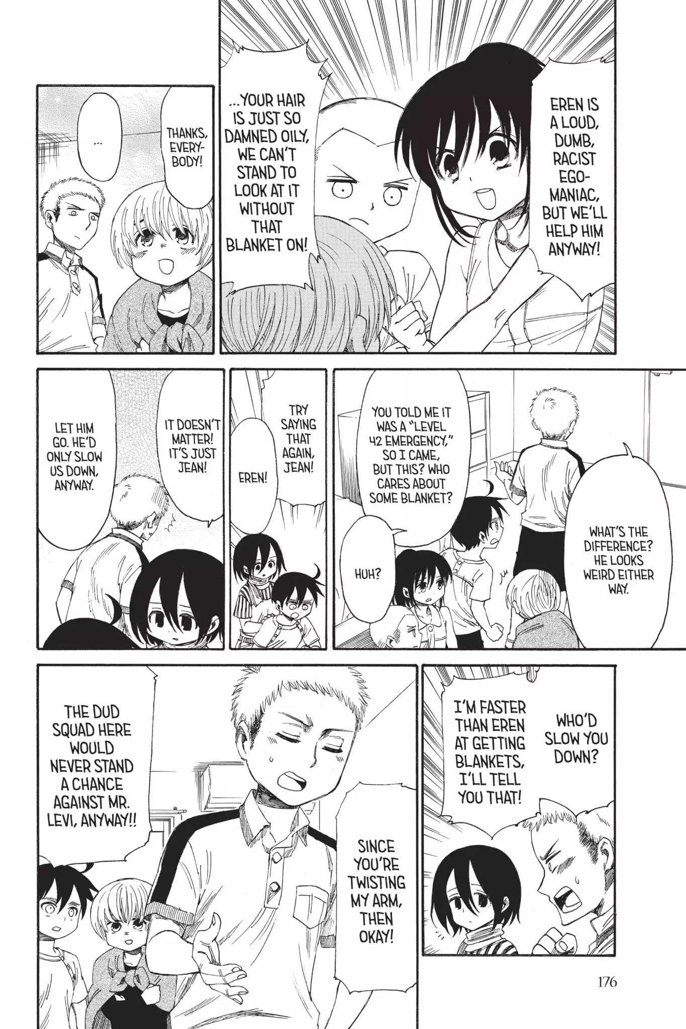 Attack on Titan: Junior High Chapter 24 page 8 - Chapter 24: Vol.2 24th Period: Summer Futon Rescue Mission