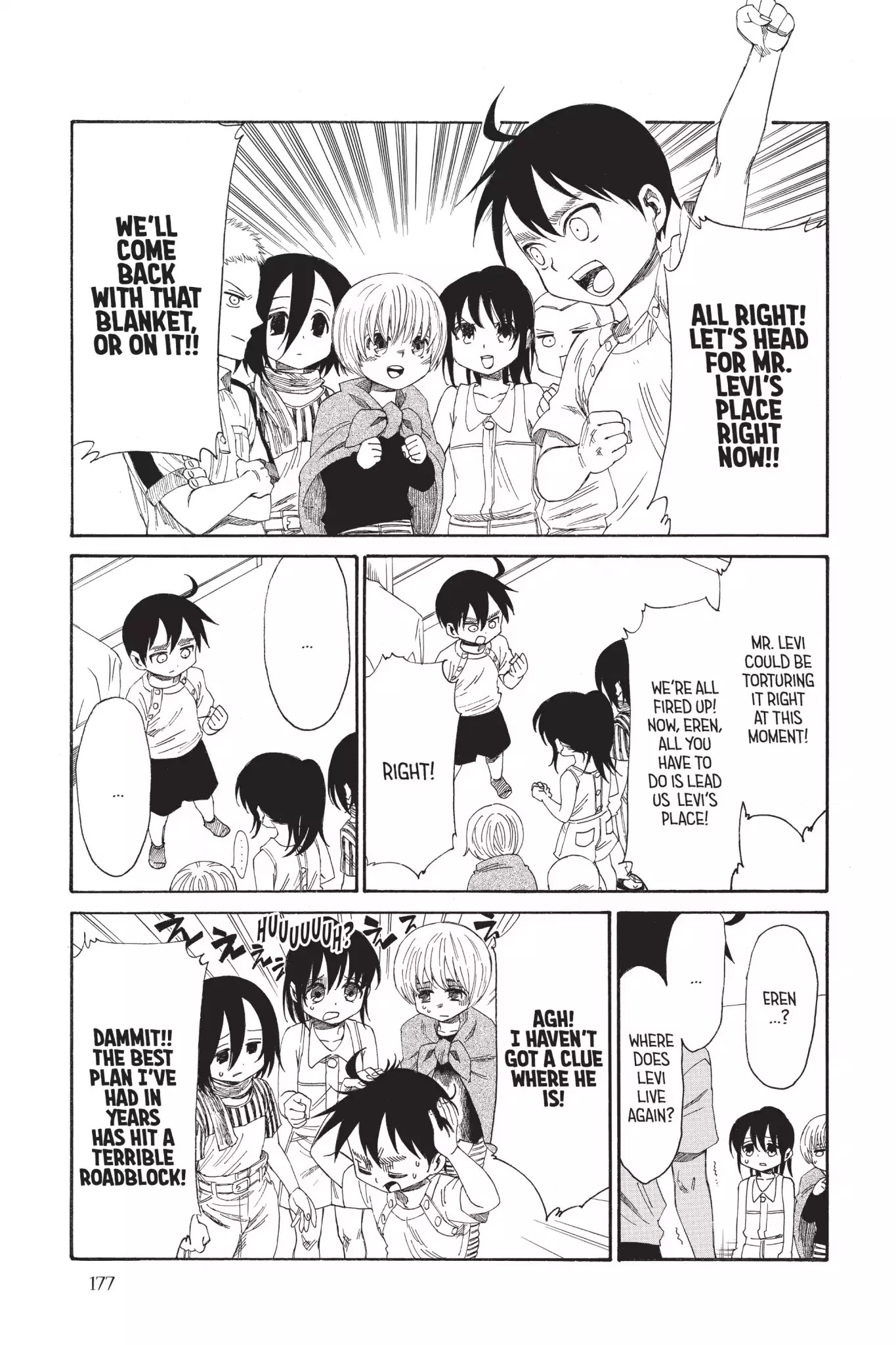 Attack on Titan: Junior High Chapter 24 page 9 - Chapter 24: Vol.2 24th Period: Summer Futon Rescue Mission