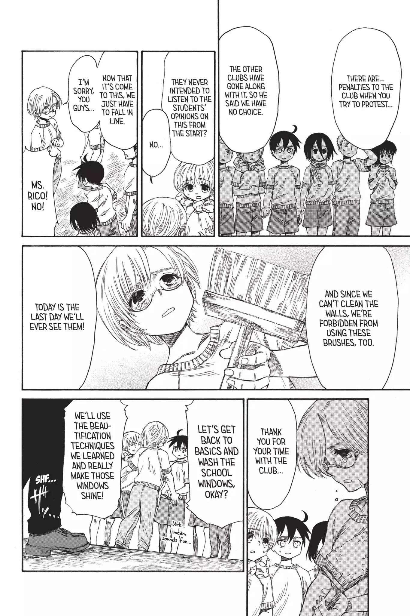 Attack on Titan: Junior High Chapter 25 page 10 - Chapter 25: Vol.2 25th Period: No More Lazing Around In School