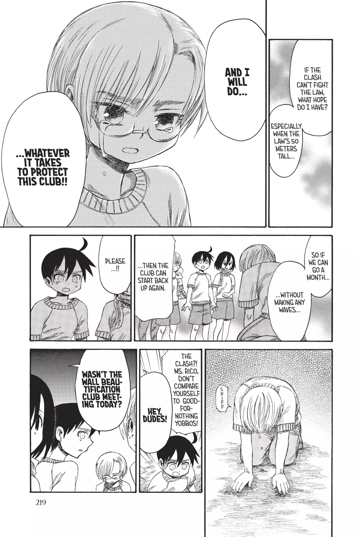 Attack on Titan: Junior High Chapter 25 page 17 - Chapter 25: Vol.2 25th Period: No More Lazing Around In School