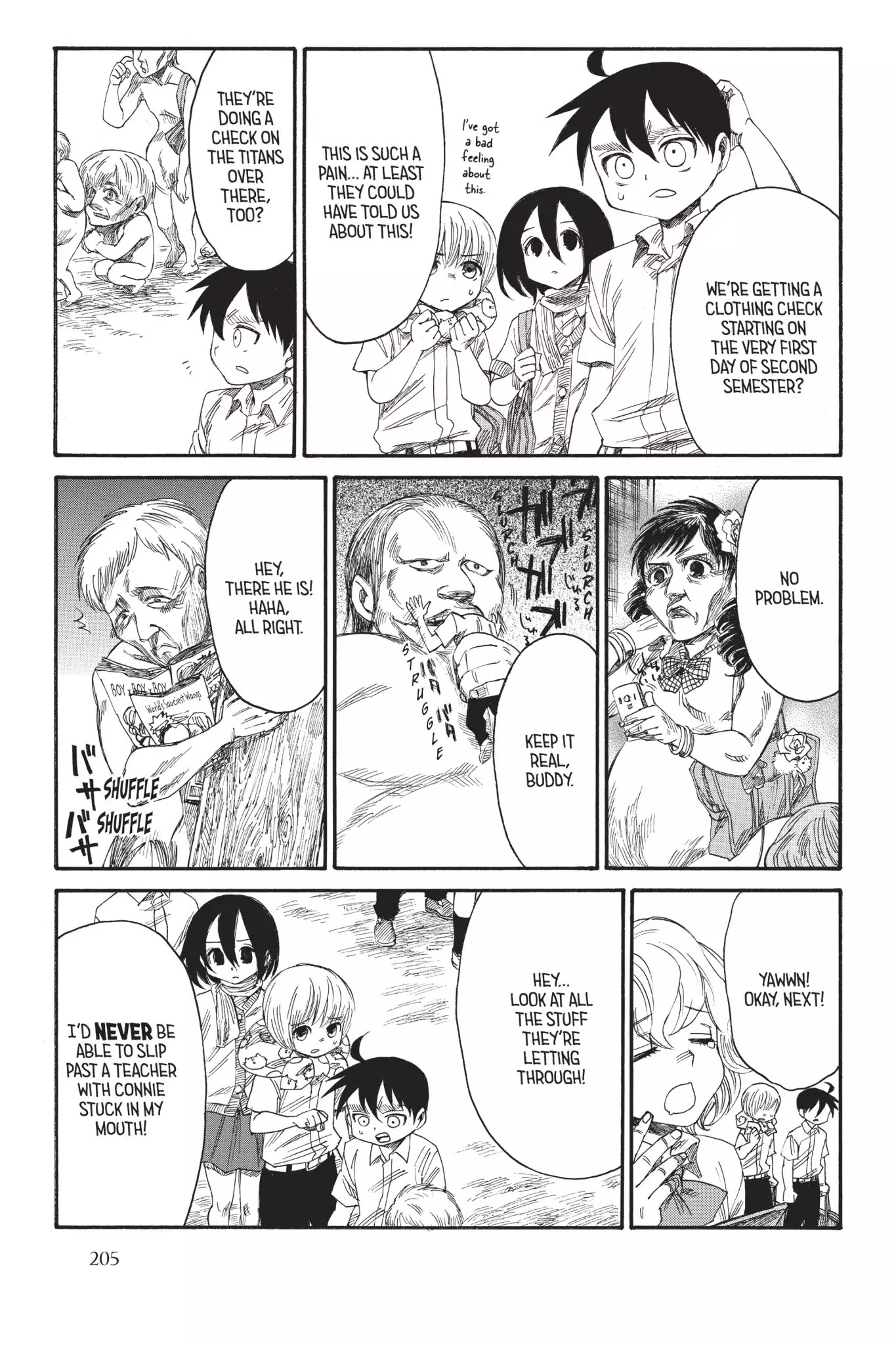 Attack on Titan: Junior High Chapter 25 page 3 - Chapter 25: Vol.2 25th Period: No More Lazing Around In School