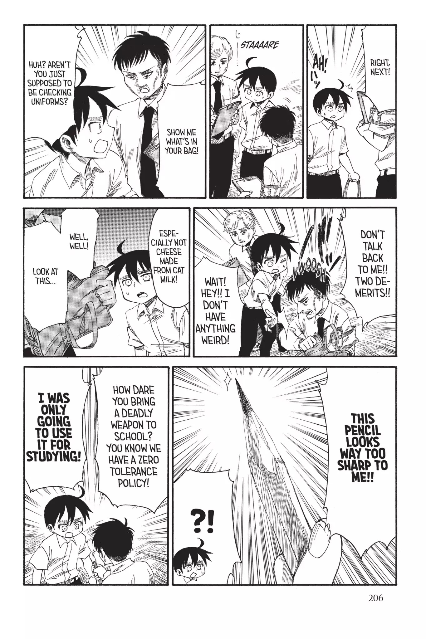 Attack on Titan: Junior High Chapter 25 page 4 - Chapter 25: Vol.2 25th Period: No More Lazing Around In School