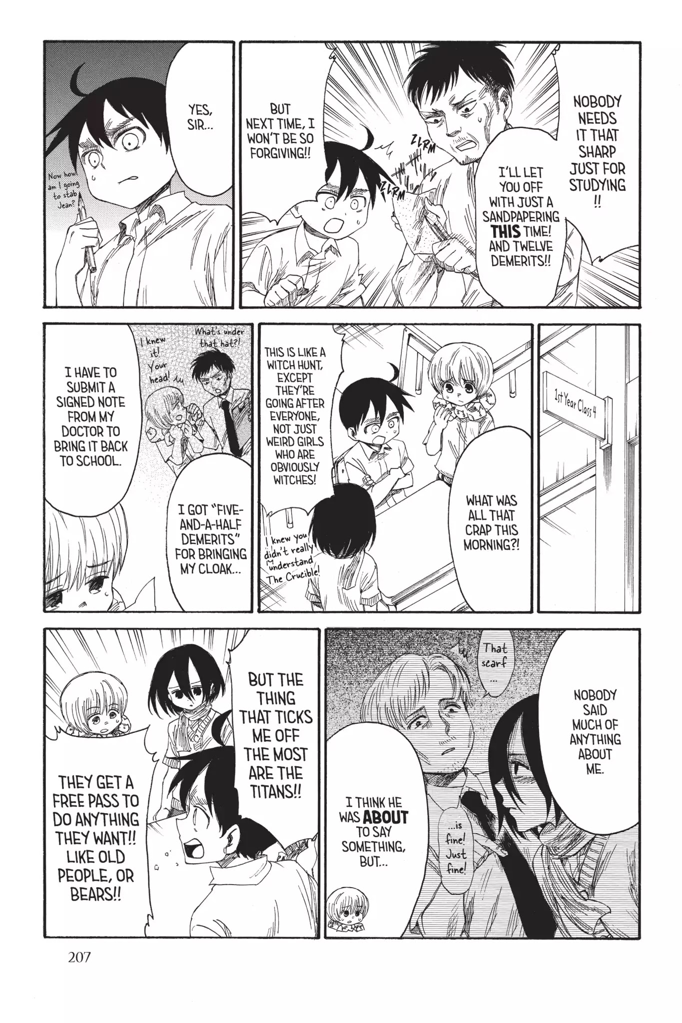 Attack on Titan: Junior High Chapter 25 page 5 - Chapter 25: Vol.2 25th Period: No More Lazing Around In School