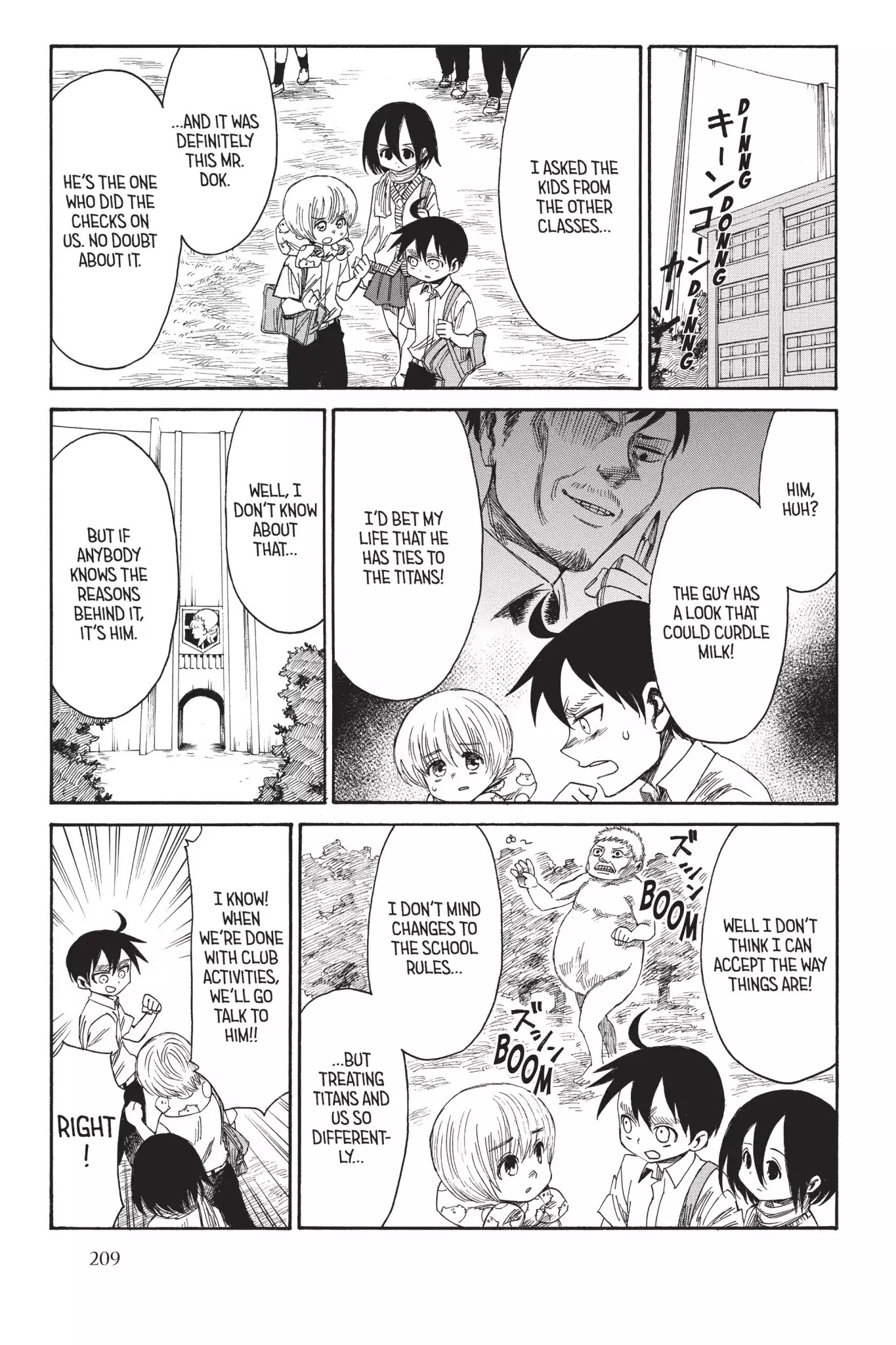 Attack on Titan: Junior High Chapter 25 page 7 - Chapter 25: Vol.2 25th Period: No More Lazing Around In School