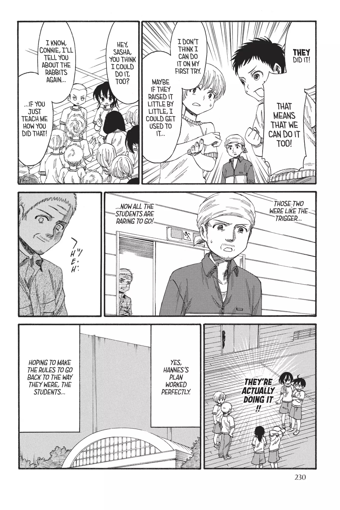 Attack on Titan: Junior High Chapter 26 page 10 - Chapter 26: Vol.2 26th Period: Far Out, Mr. Hannes