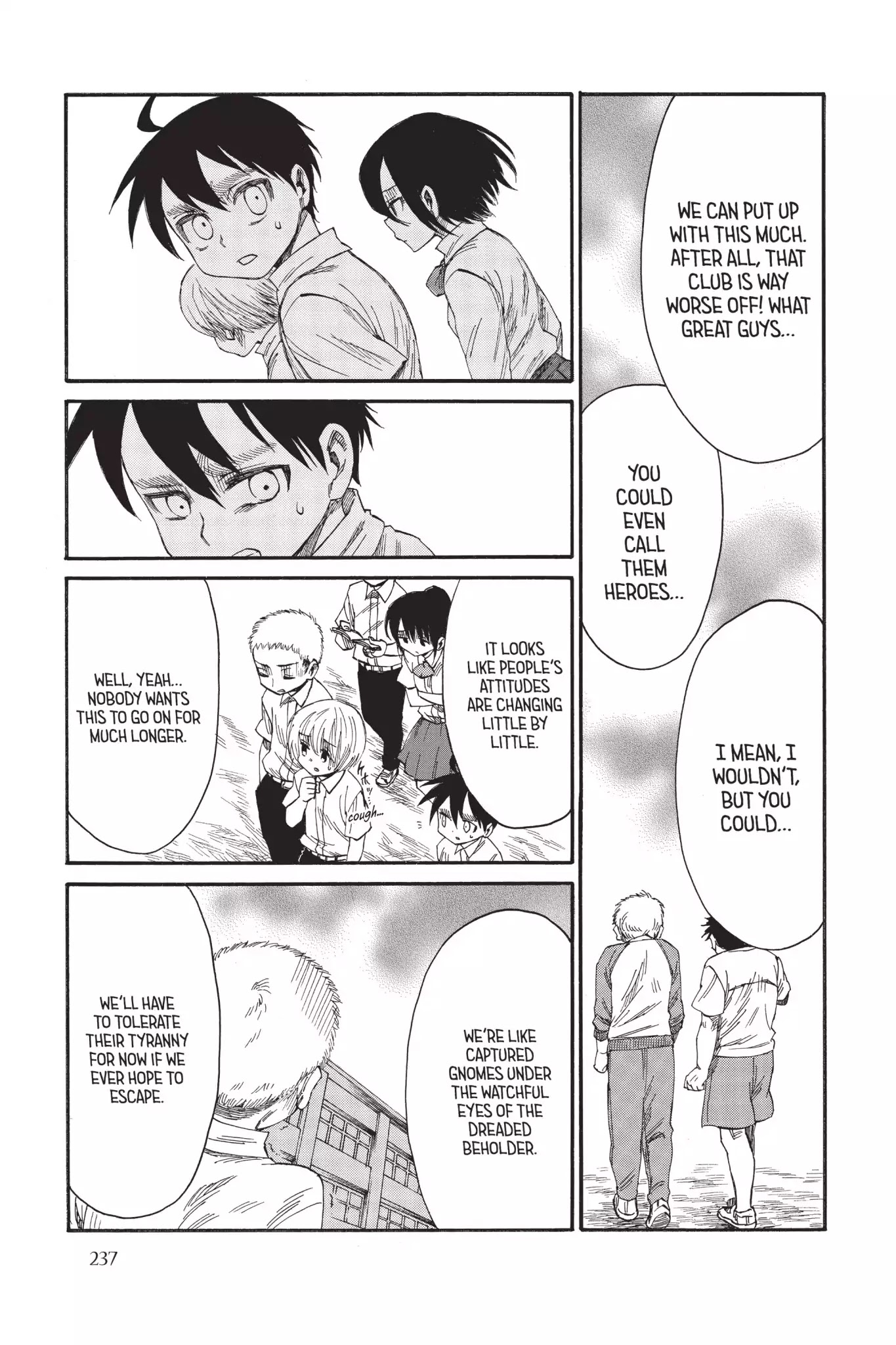 Attack on Titan: Junior High Chapter 26 page 17 - Chapter 26: Vol.2 26th Period: Far Out, Mr. Hannes