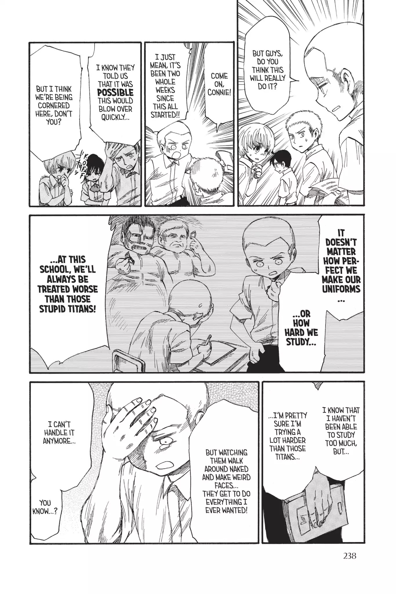 Attack on Titan: Junior High Chapter 26 page 18 - Chapter 26: Vol.2 26th Period: Far Out, Mr. Hannes