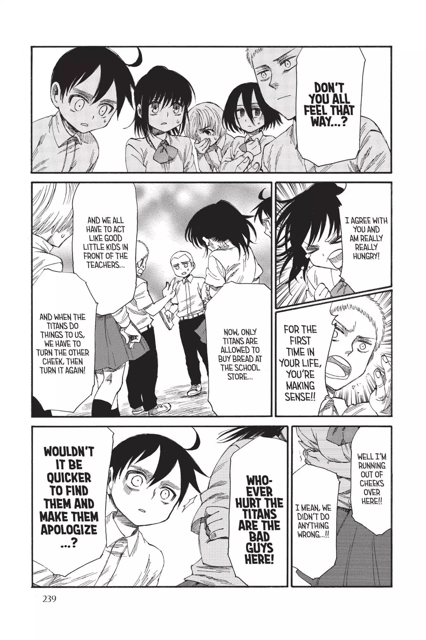 Attack on Titan: Junior High Chapter 26 page 19 - Chapter 26: Vol.2 26th Period: Far Out, Mr. Hannes