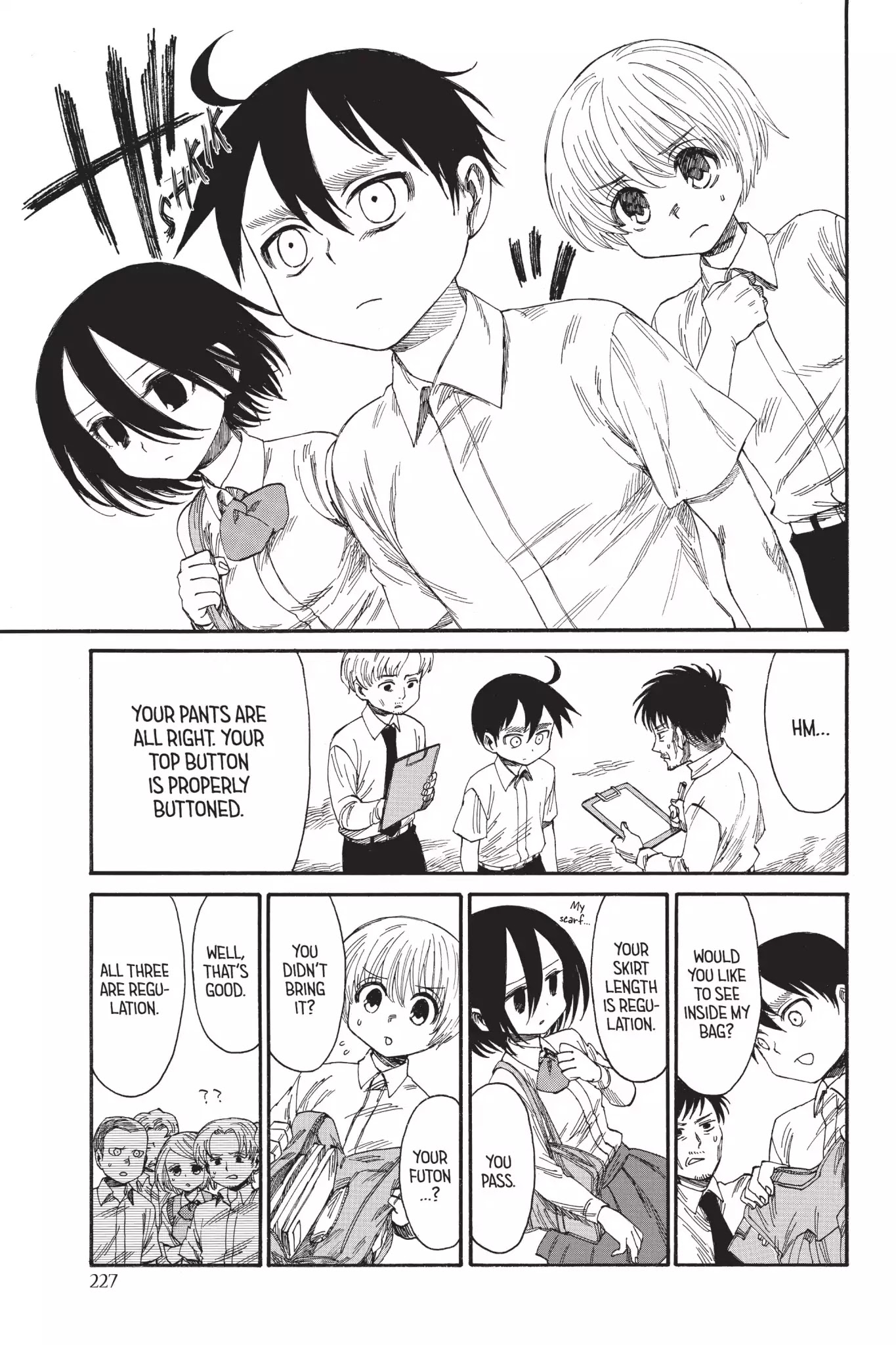 Attack on Titan: Junior High Chapter 26 page 7 - Chapter 26: Vol.2 26th Period: Far Out, Mr. Hannes