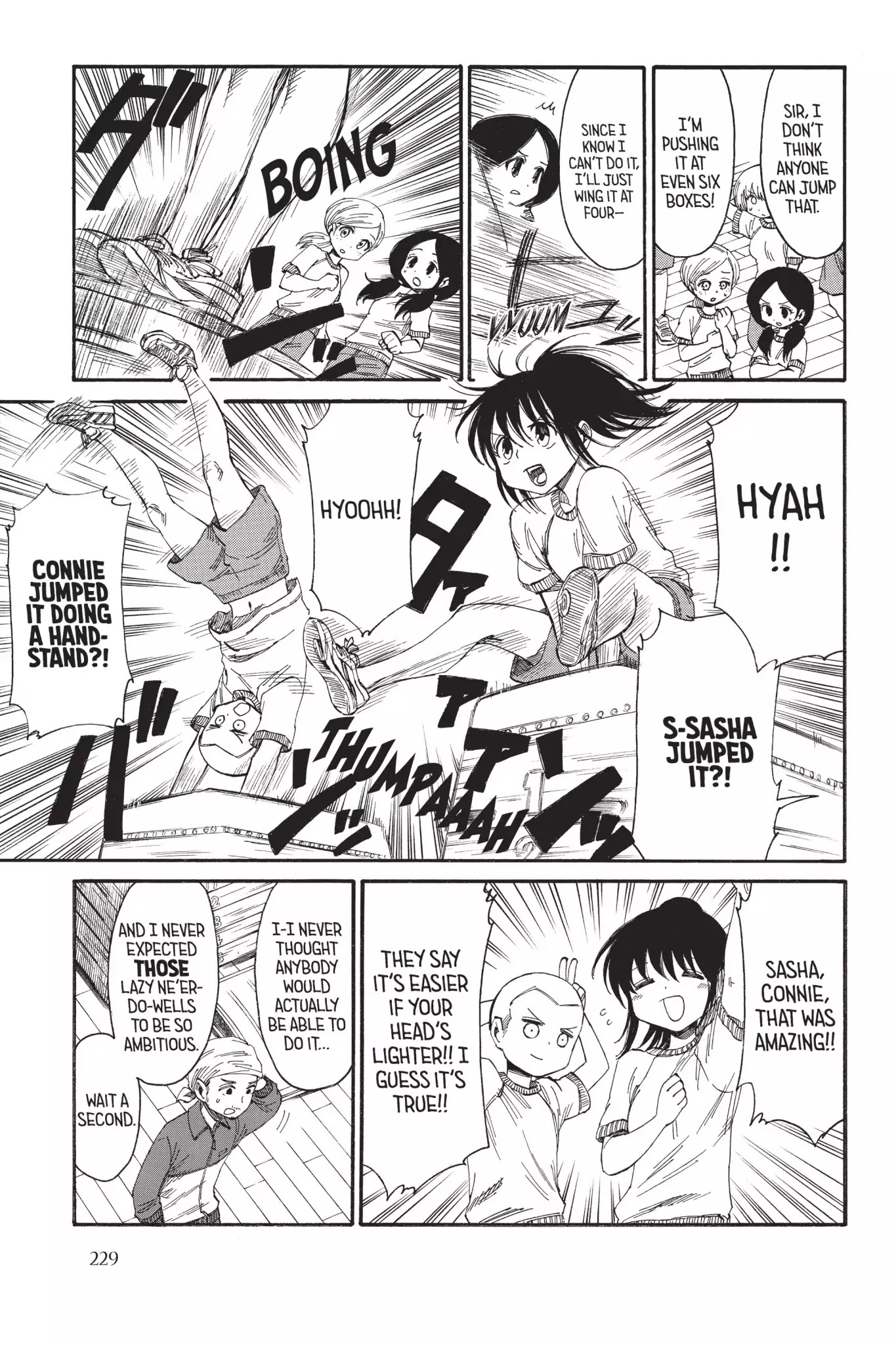 Attack on Titan: Junior High Chapter 26 page 9 - Chapter 26: Vol.2 26th Period: Far Out, Mr. Hannes