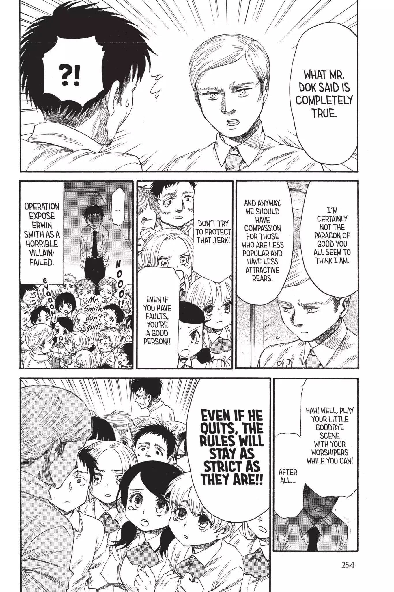Attack on Titan: Junior High Chapter 27 page 12 - Chapter 27: Vol.2 27th Period: Goodbye, Mr. Smith