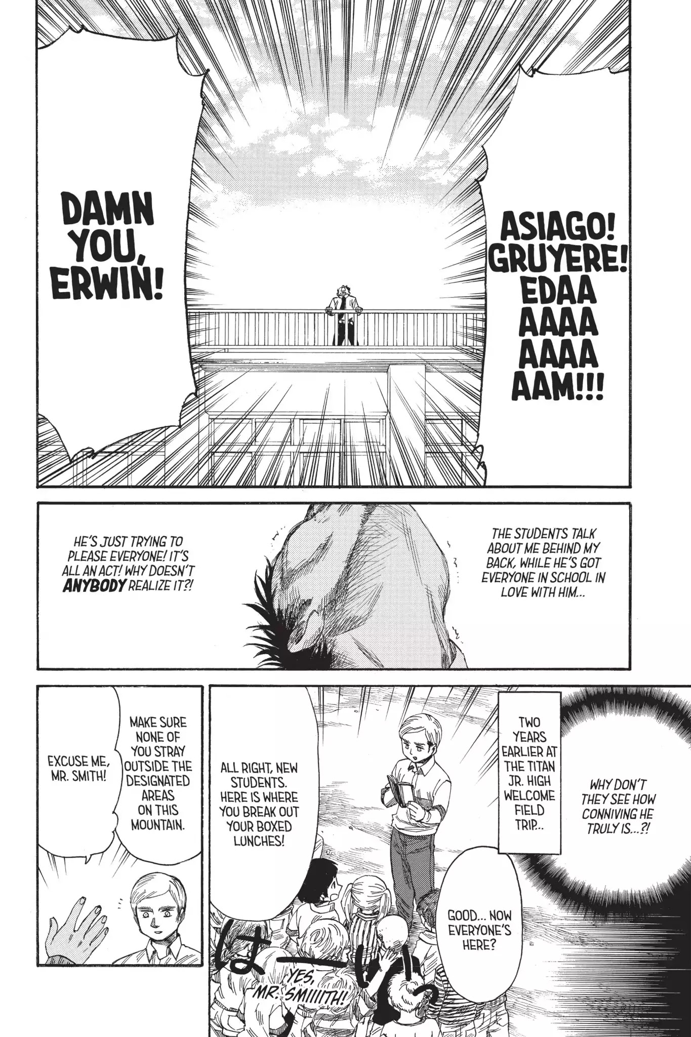 Attack on Titan: Junior High Chapter 27 page 2 - Chapter 27: Vol.2 27th Period: Goodbye, Mr. Smith