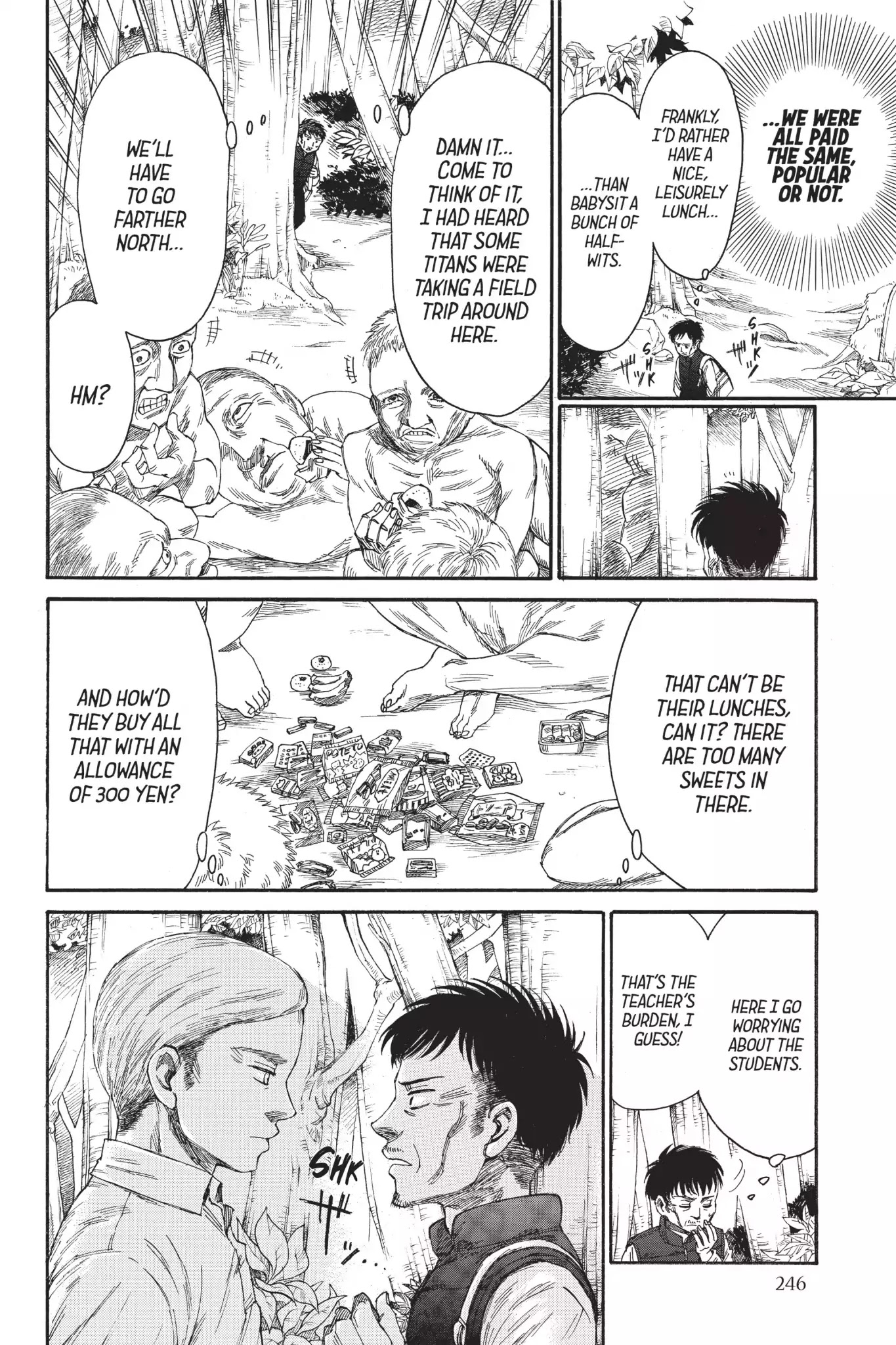 Attack on Titan: Junior High Chapter 27 page 4 - Chapter 27: Vol.2 27th Period: Goodbye, Mr. Smith
