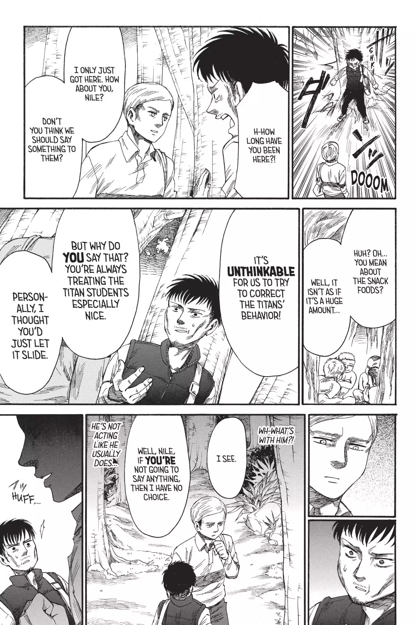 Attack on Titan: Junior High Chapter 27 page 5 - Chapter 27: Vol.2 27th Period: Goodbye, Mr. Smith
