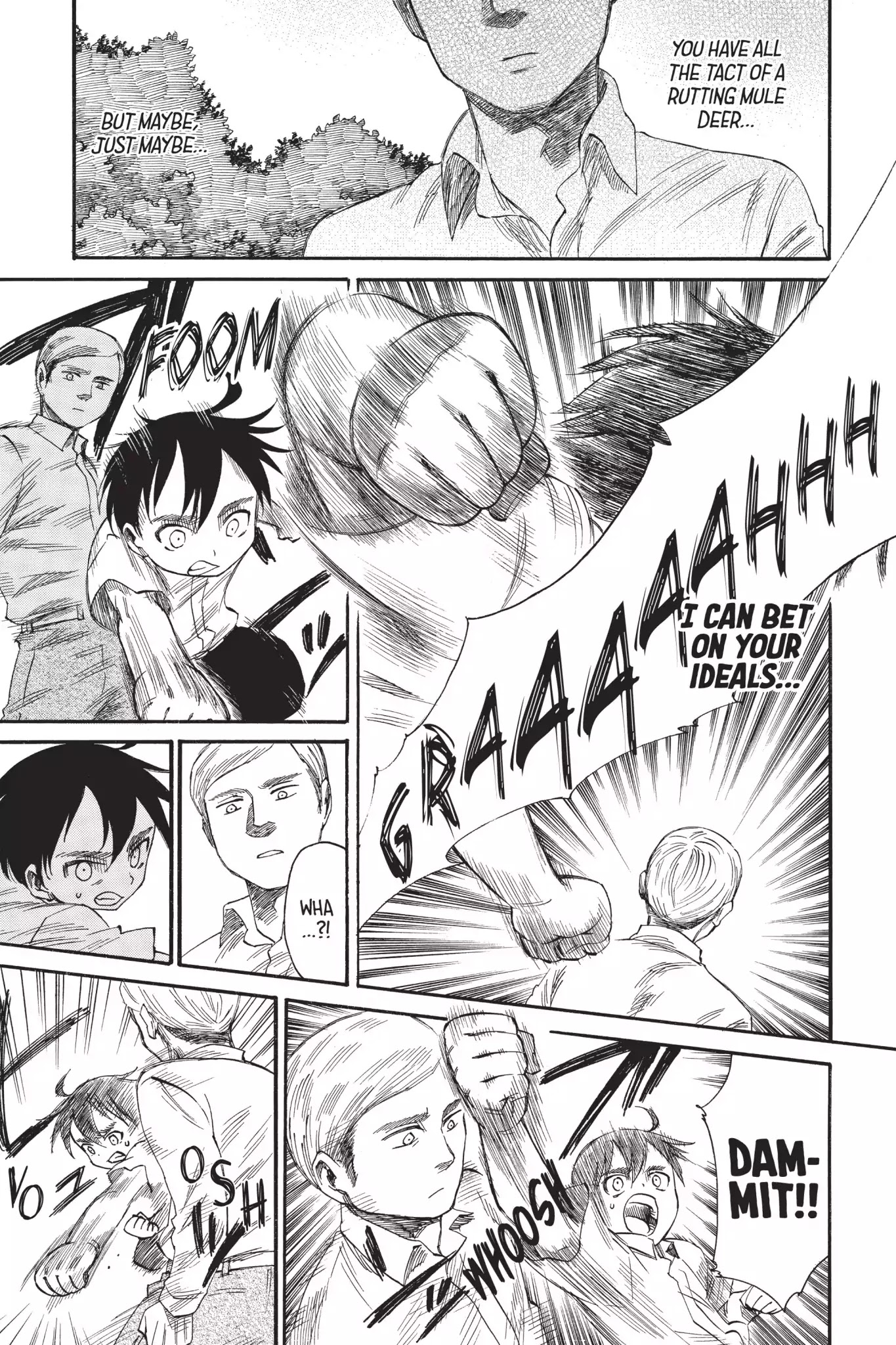 Attack on Titan: Junior High Chapter 28 page 11 - Chapter 28: Vol.2 28th Period: Give Back That Resignation Letter !