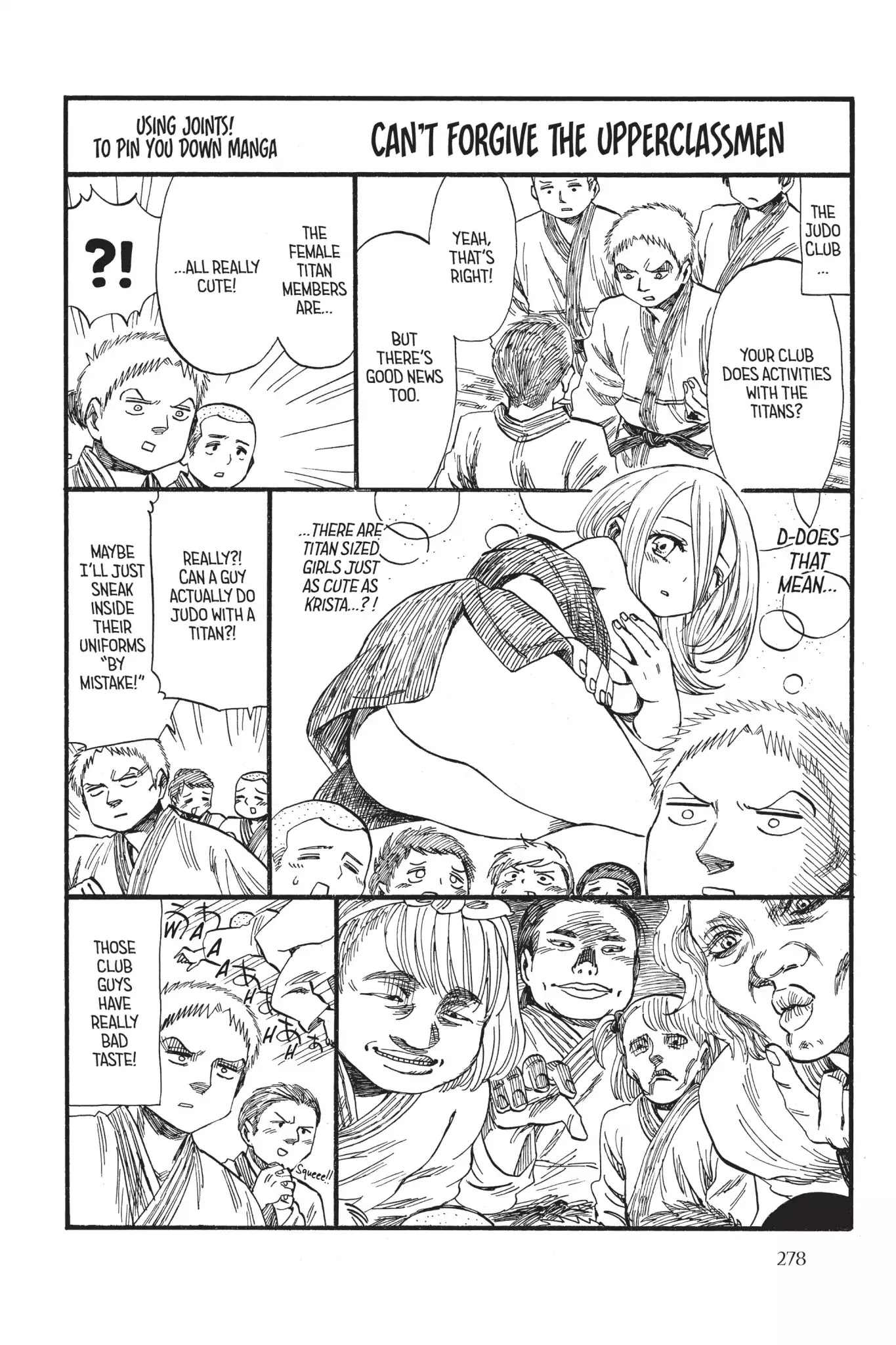 Attack on Titan: Junior High Chapter 28 page 22 - Chapter 28: Vol.2 28th Period: Give Back That Resignation Letter !