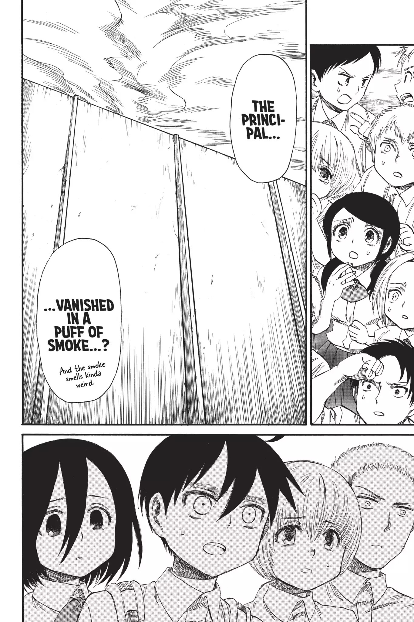 Attack on Titan: Junior High Chapter 29 page 11 - Chapter 29: Vol.2 29th Period: Might As Well Jump