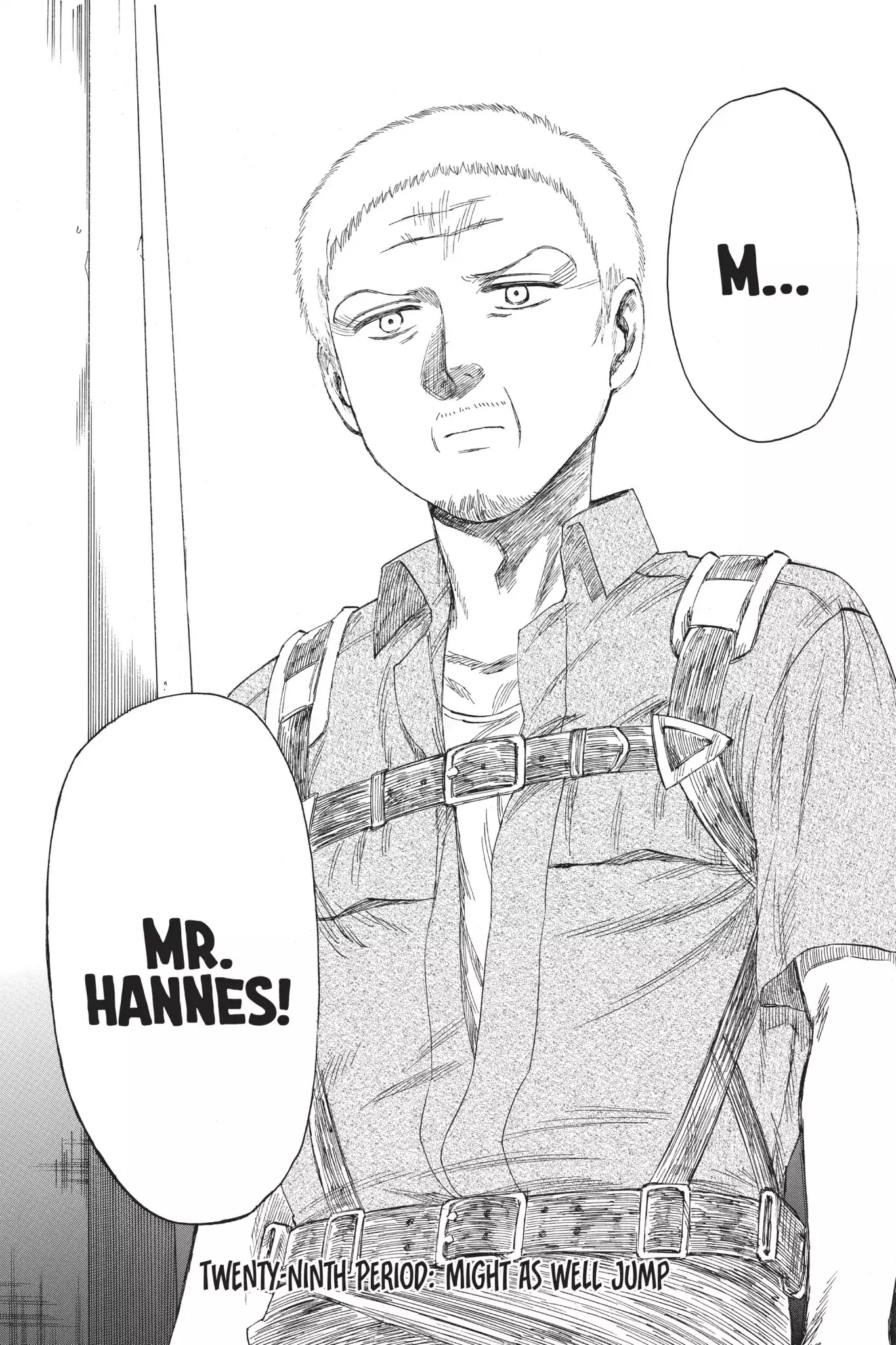 Attack on Titan: Junior High Chapter 29 page 2 - Chapter 29: Vol.2 29th Period: Might As Well Jump