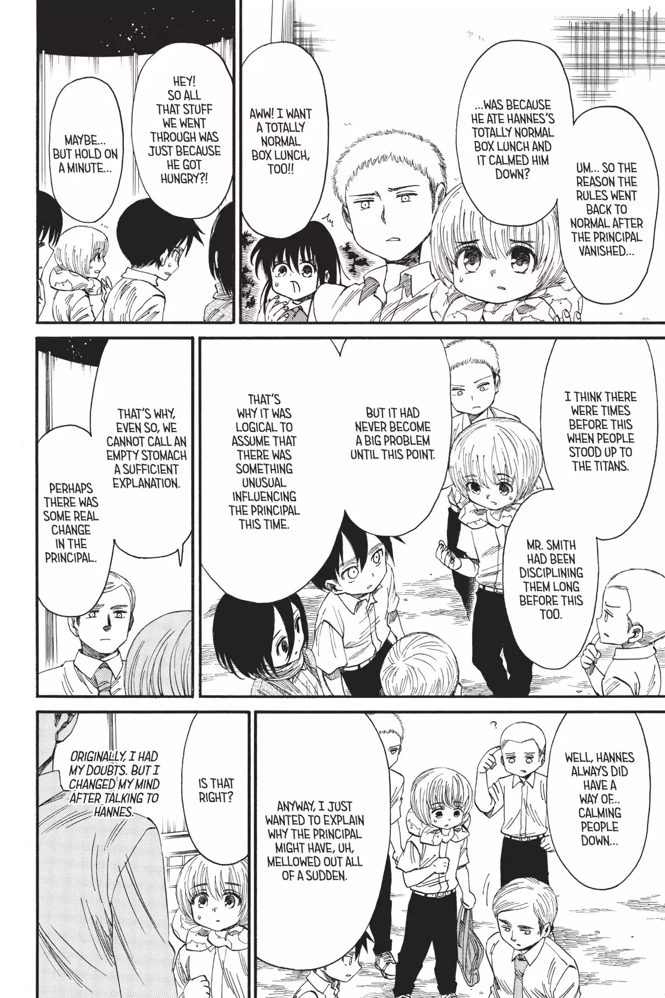 Attack on Titan: Junior High Chapter 29 page 21 - Chapter 29: Vol.2 29th Period: Might As Well Jump