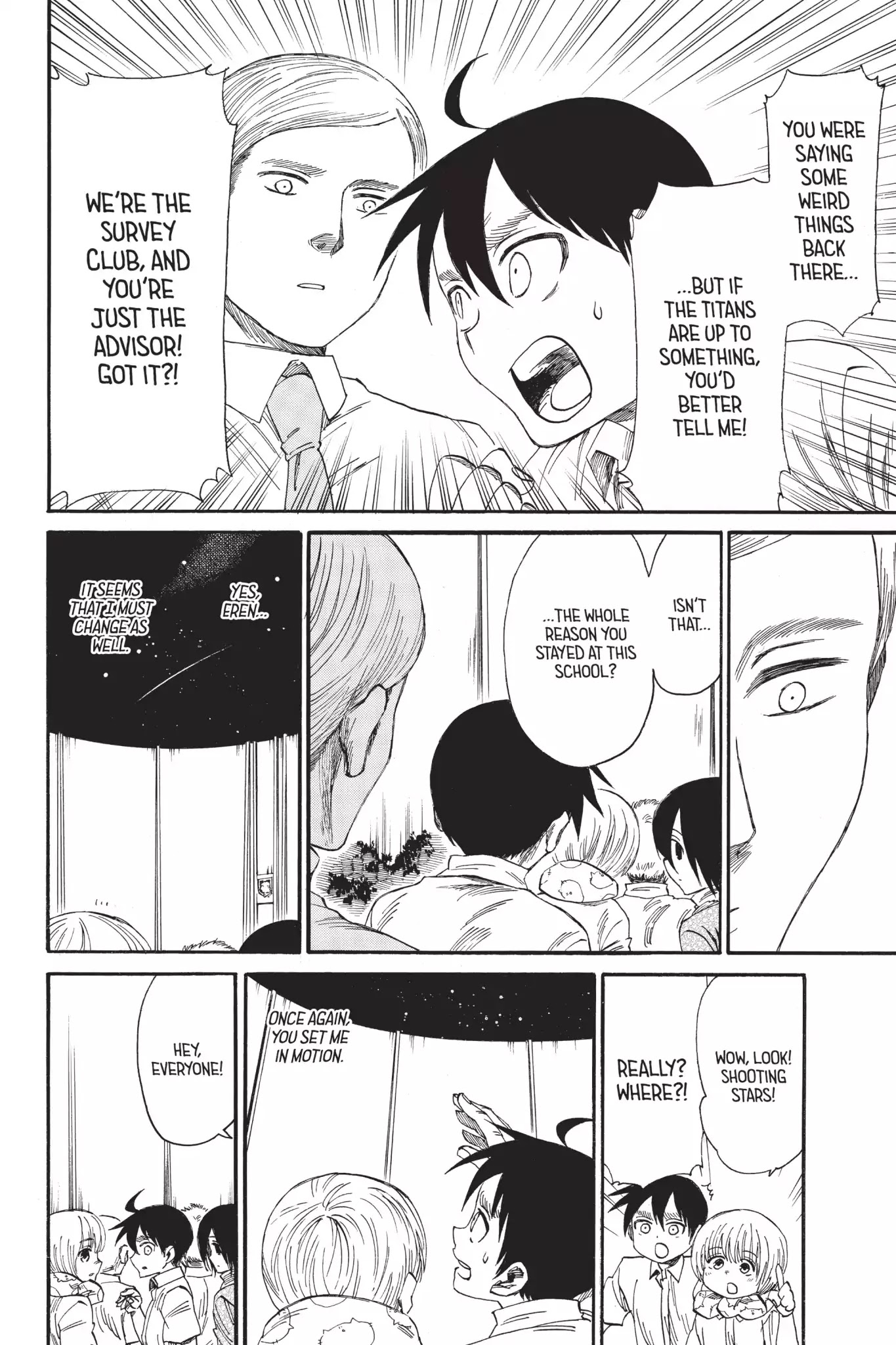 Attack on Titan: Junior High Chapter 29 page 23 - Chapter 29: Vol.2 29th Period: Might As Well Jump