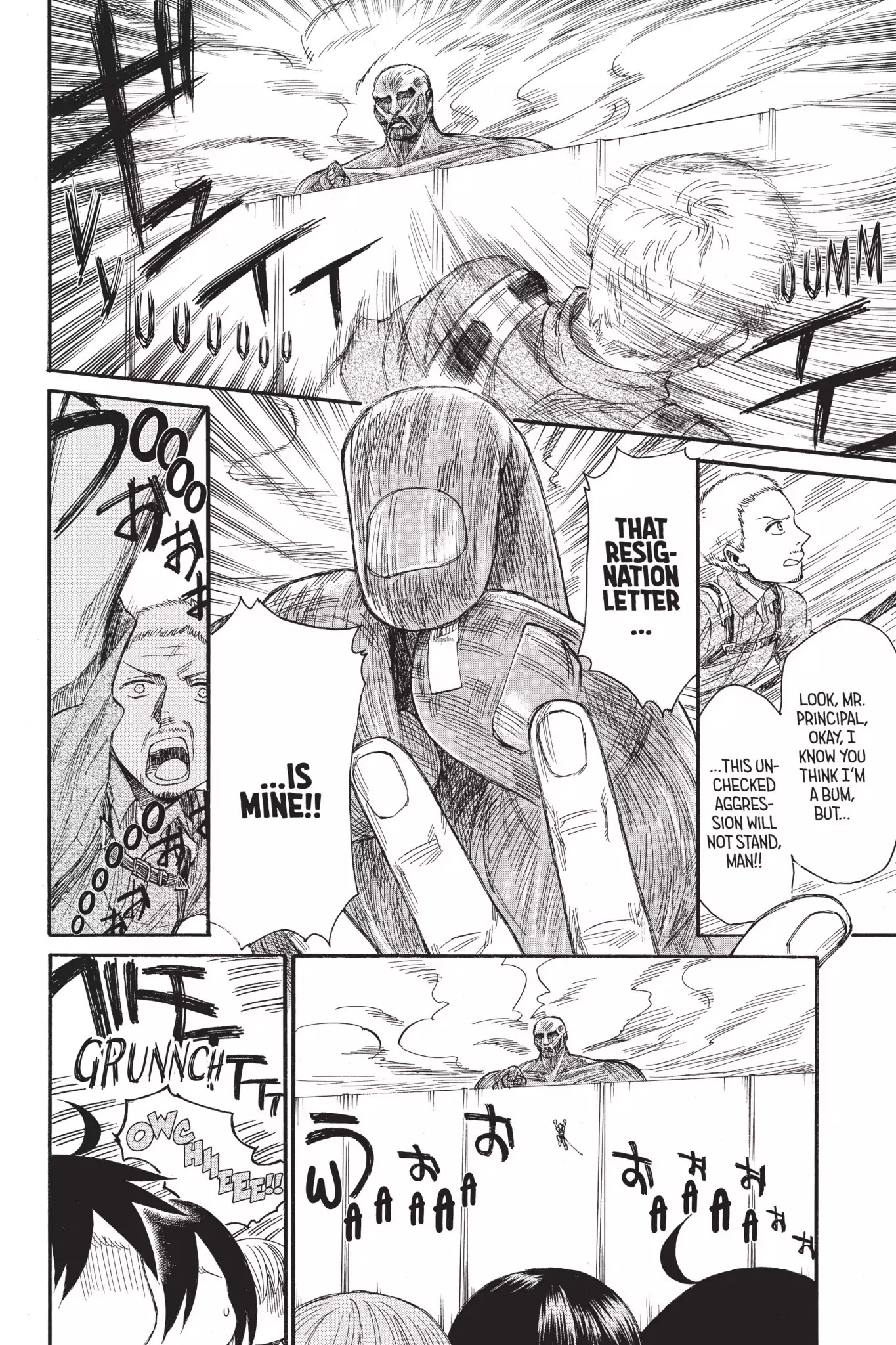 Attack on Titan: Junior High Chapter 29 page 4 - Chapter 29: Vol.2 29th Period: Might As Well Jump