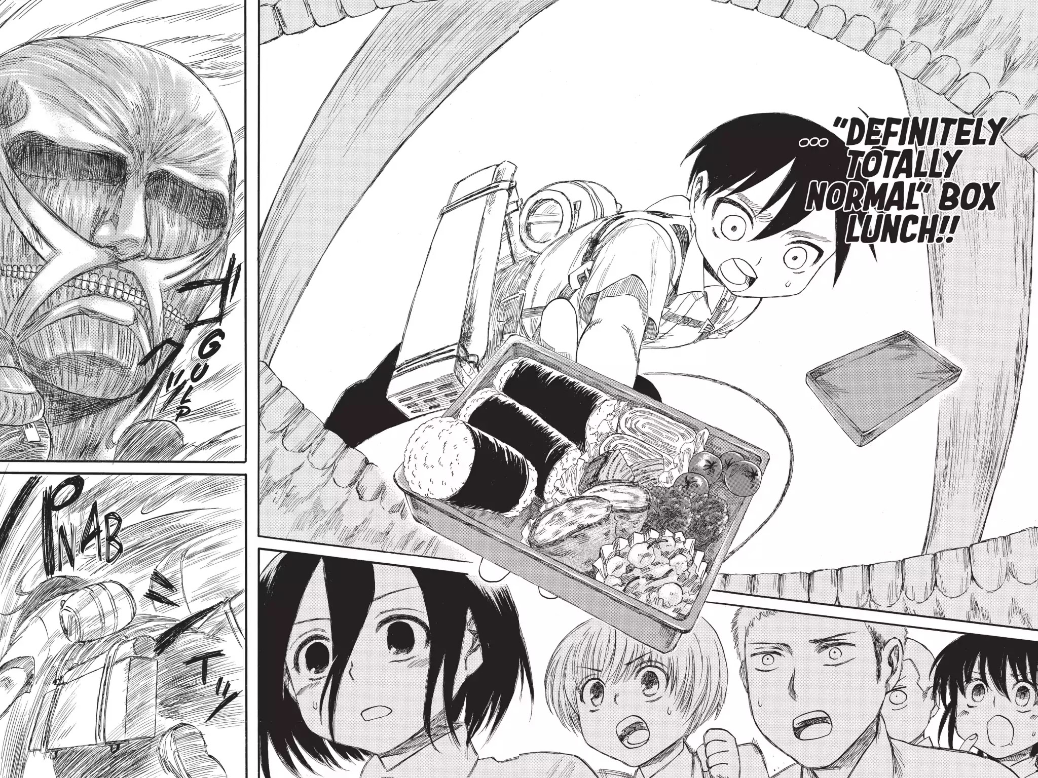Attack on Titan: Junior High Chapter 29 page 8 - Chapter 29: Vol.2 29th Period: Might As Well Jump
