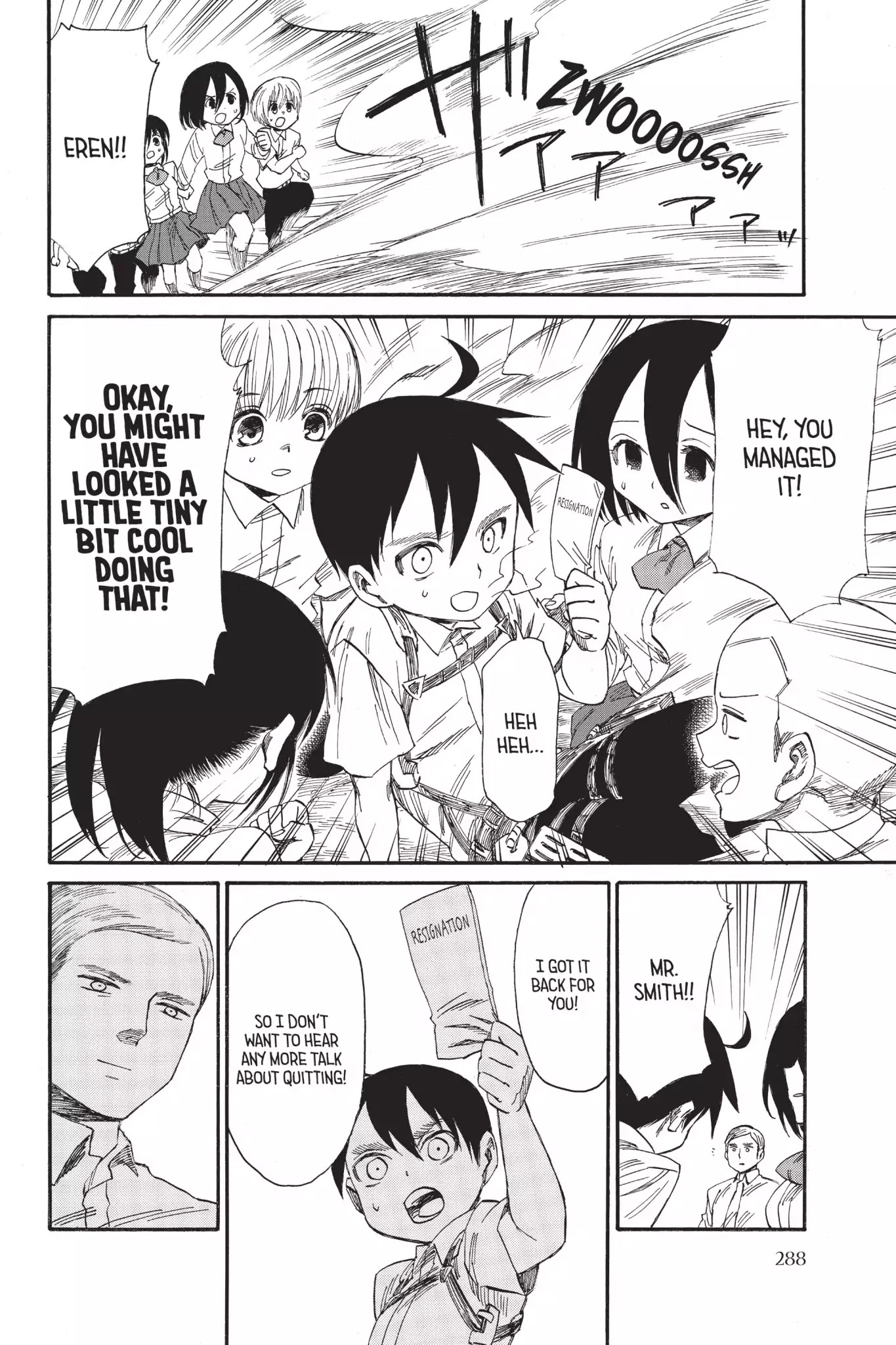 Attack on Titan: Junior High Chapter 29 page 9 - Chapter 29: Vol.2 29th Period: Might As Well Jump