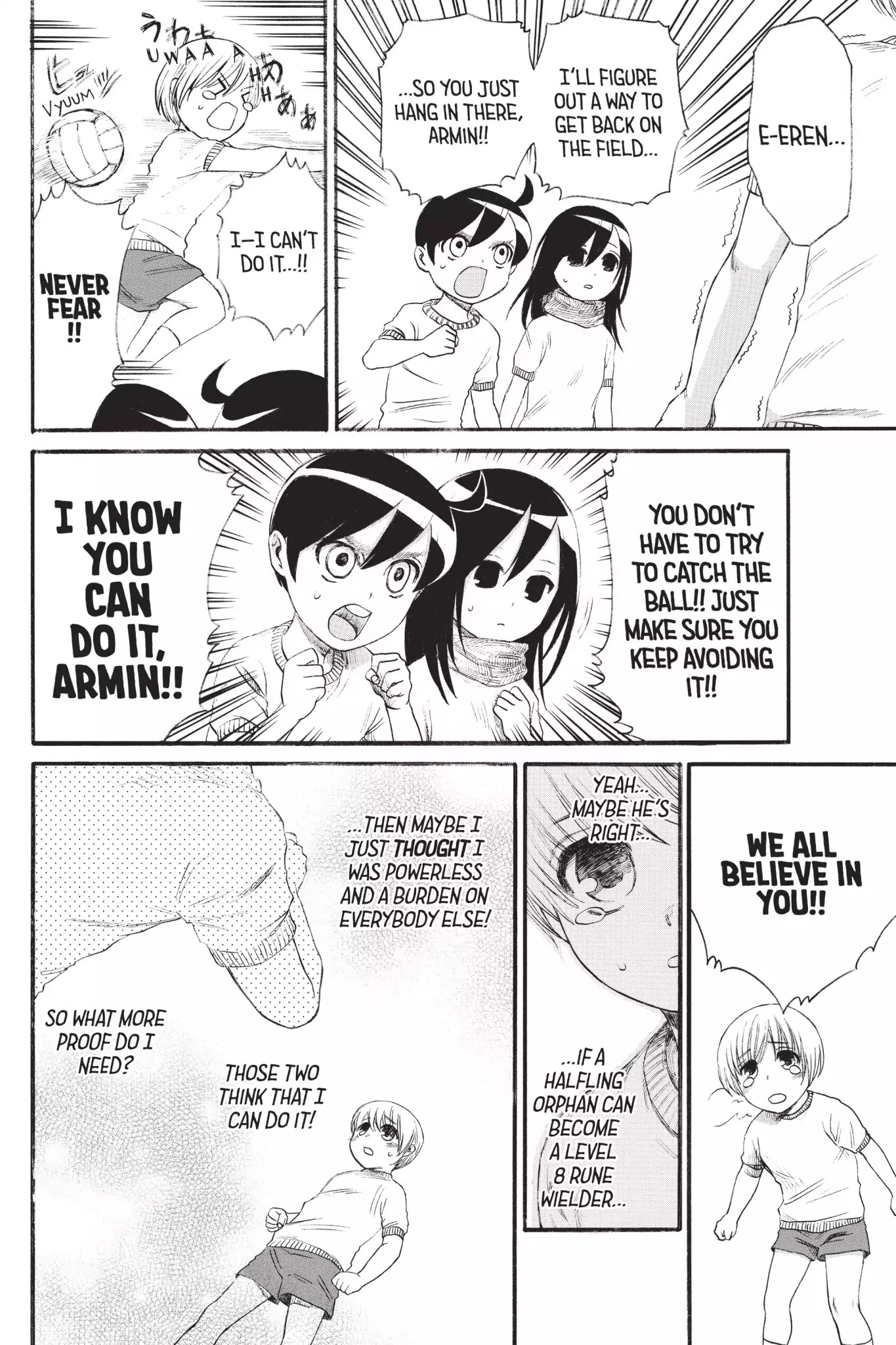 Attack on Titan: Junior High Chapter 3 page 10 - Chapter 3: Vol.1 3rd Period: Grandpa Arlert