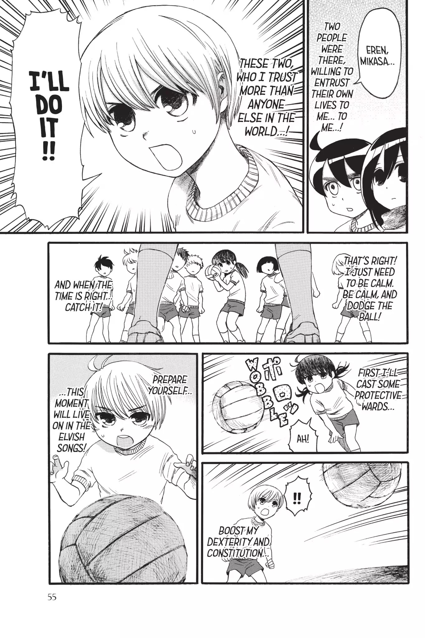 Attack on Titan: Junior High Chapter 3 page 11 - Chapter 3: Vol.1 3rd Period: Grandpa Arlert