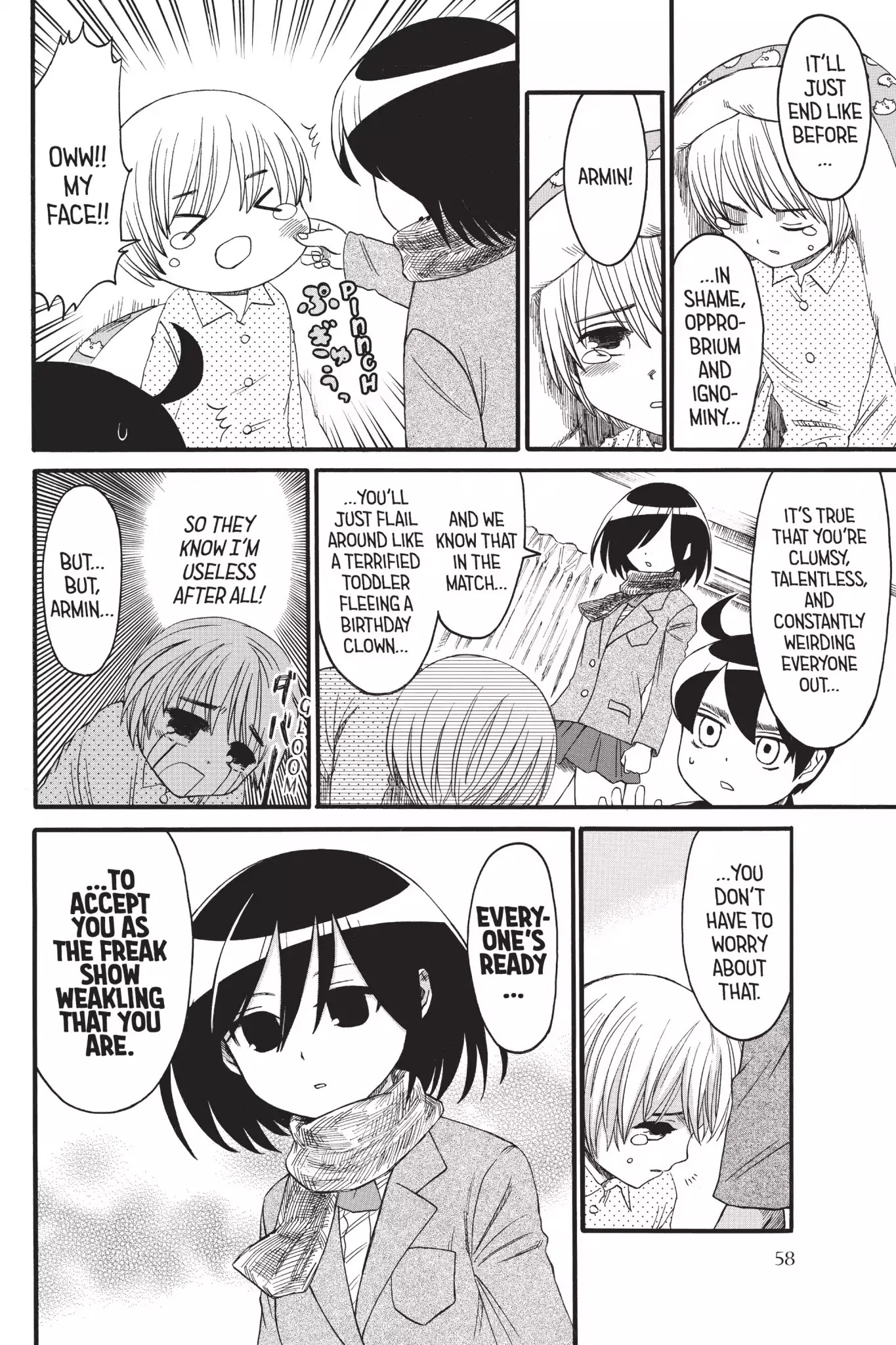 Attack on Titan: Junior High Chapter 3 page 14 - Chapter 3: Vol.1 3rd Period: Grandpa Arlert