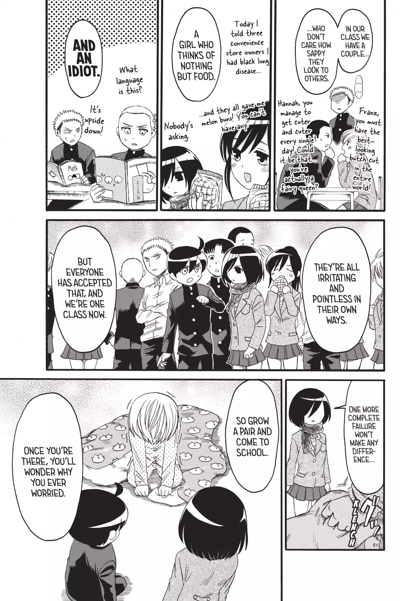 Attack on Titan: Junior High Chapter 3 page 15 - Chapter 3: Vol.1 3rd Period: Grandpa Arlert