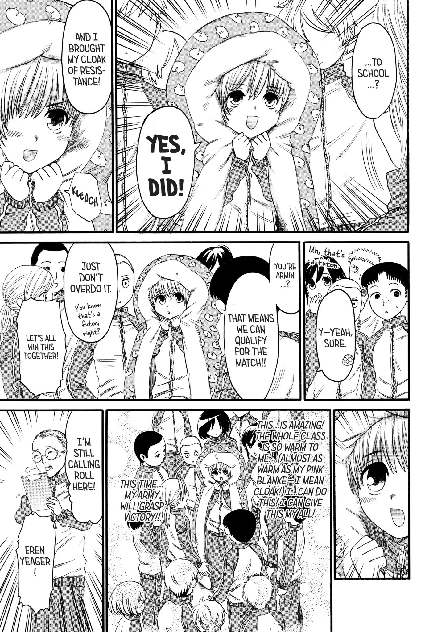 Attack on Titan: Junior High Chapter 3 page 18 - Chapter 3: Vol.1 3rd Period: Grandpa Arlert
