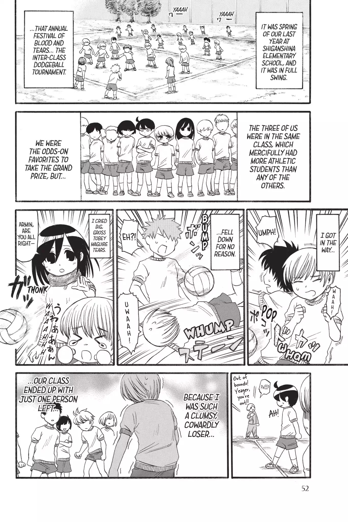 Attack on Titan: Junior High Chapter 3 page 8 - Chapter 3: Vol.1 3rd Period: Grandpa Arlert