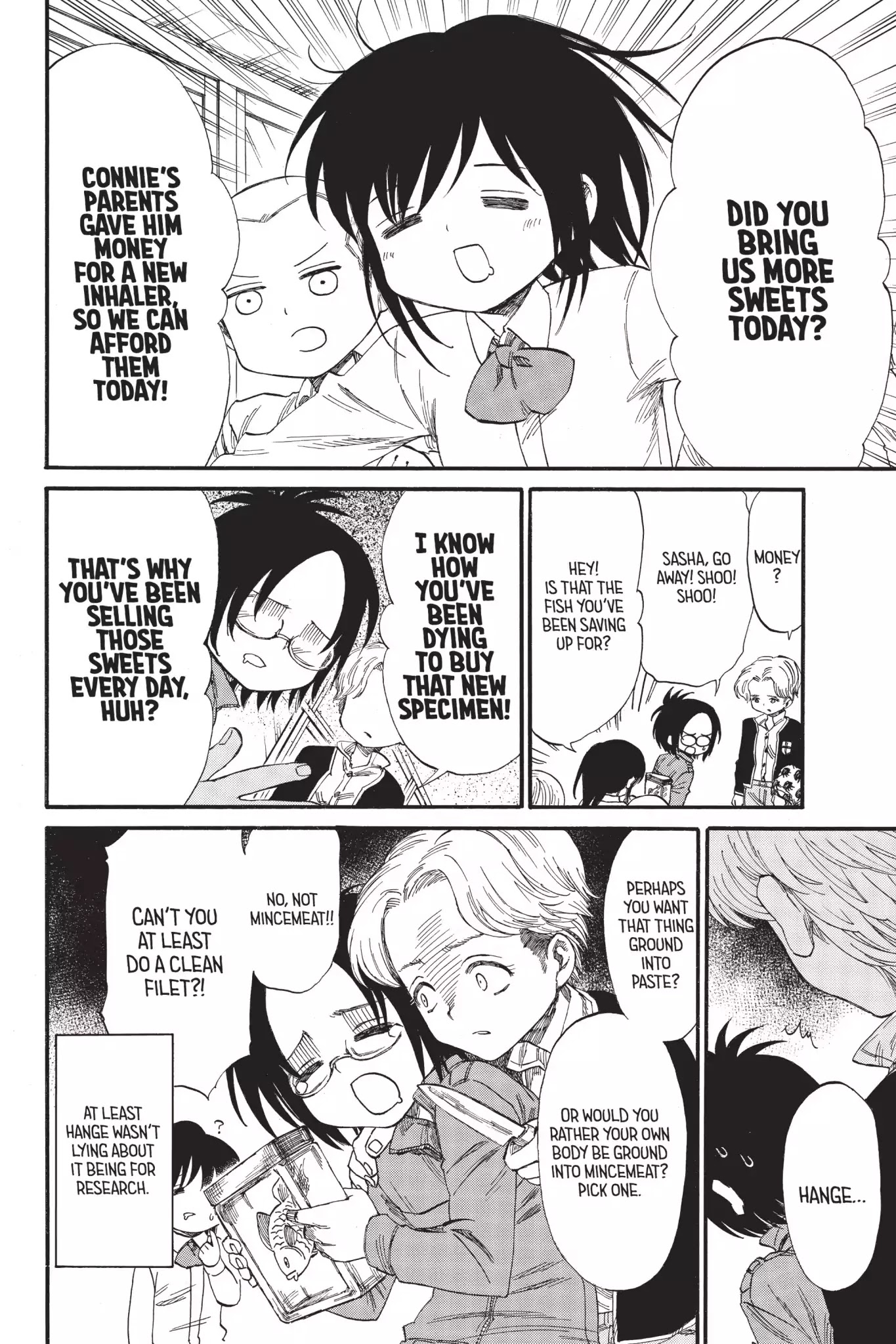 Attack on Titan: Junior High Chapter 30 page 10 - Chapter 30: Vol.2 30th Period: I Want To Change