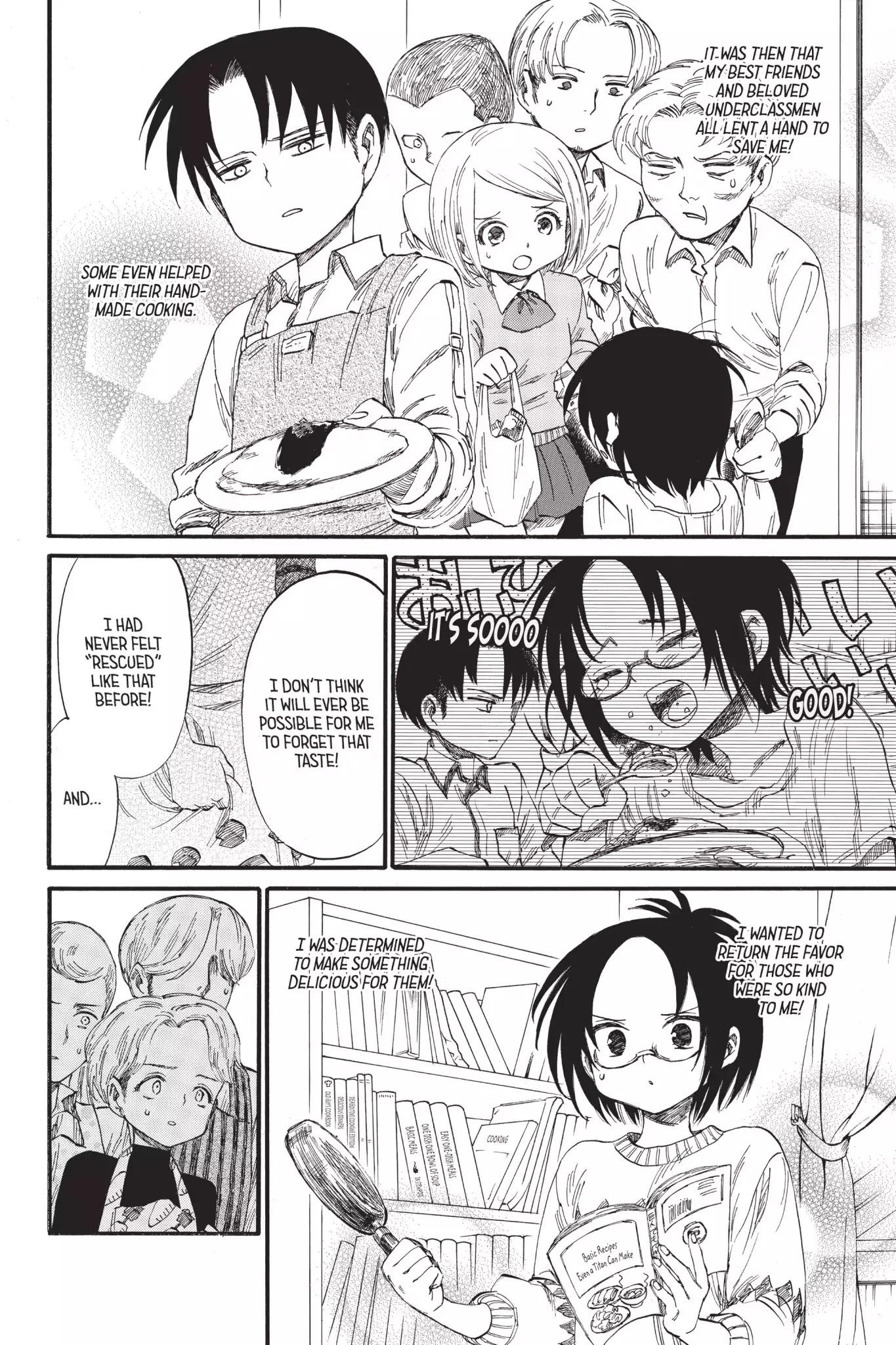Attack on Titan: Junior High Chapter 30 page 6 - Chapter 30: Vol.2 30th Period: I Want To Change