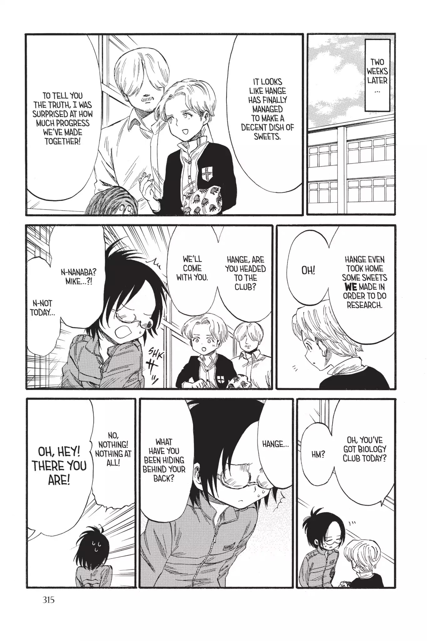 Attack on Titan: Junior High Chapter 30 page 9 - Chapter 30: Vol.2 30th Period: I Want To Change