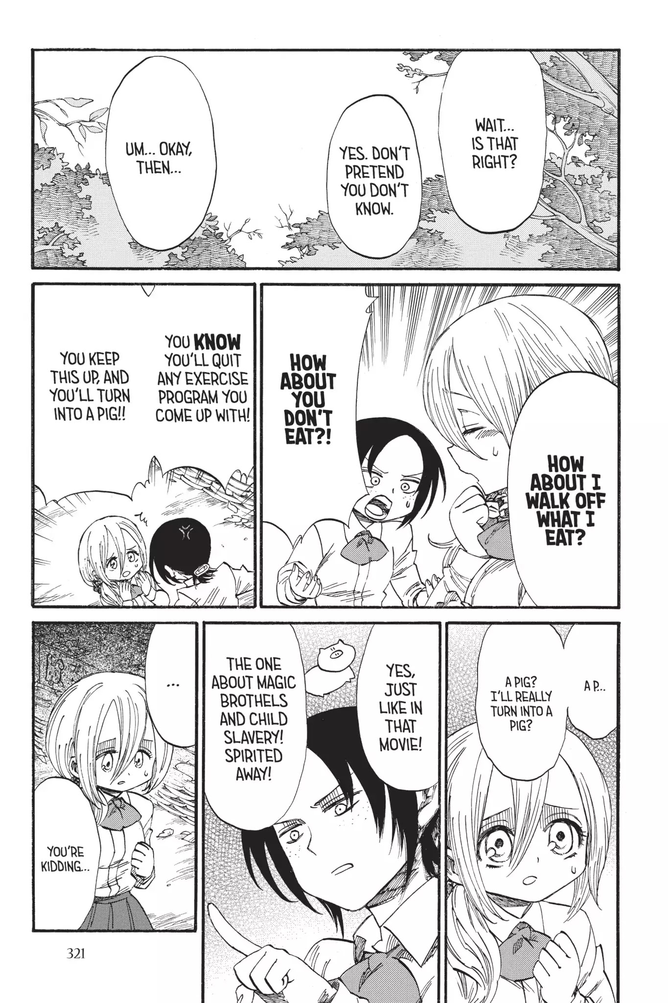 Attack on Titan: Junior High Chapter 31 page 5 - Chapter 31: Vol.2 31st Period: Autumn In This Manga