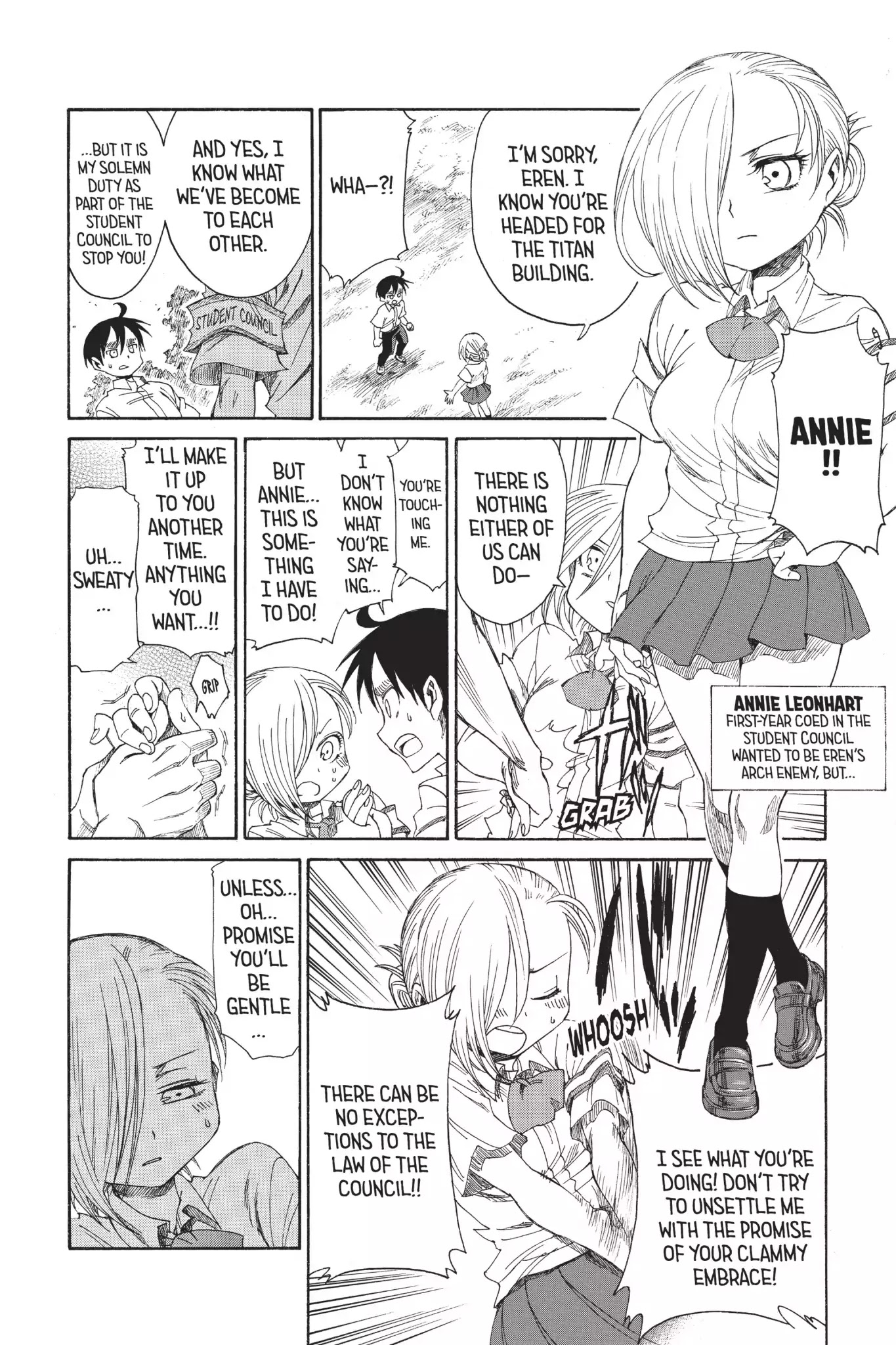 Attack on Titan: Junior High Chapter 32.5 page 12 - Chapter 32.5: Field Trip 1: Shiny, Shiny Jr. High