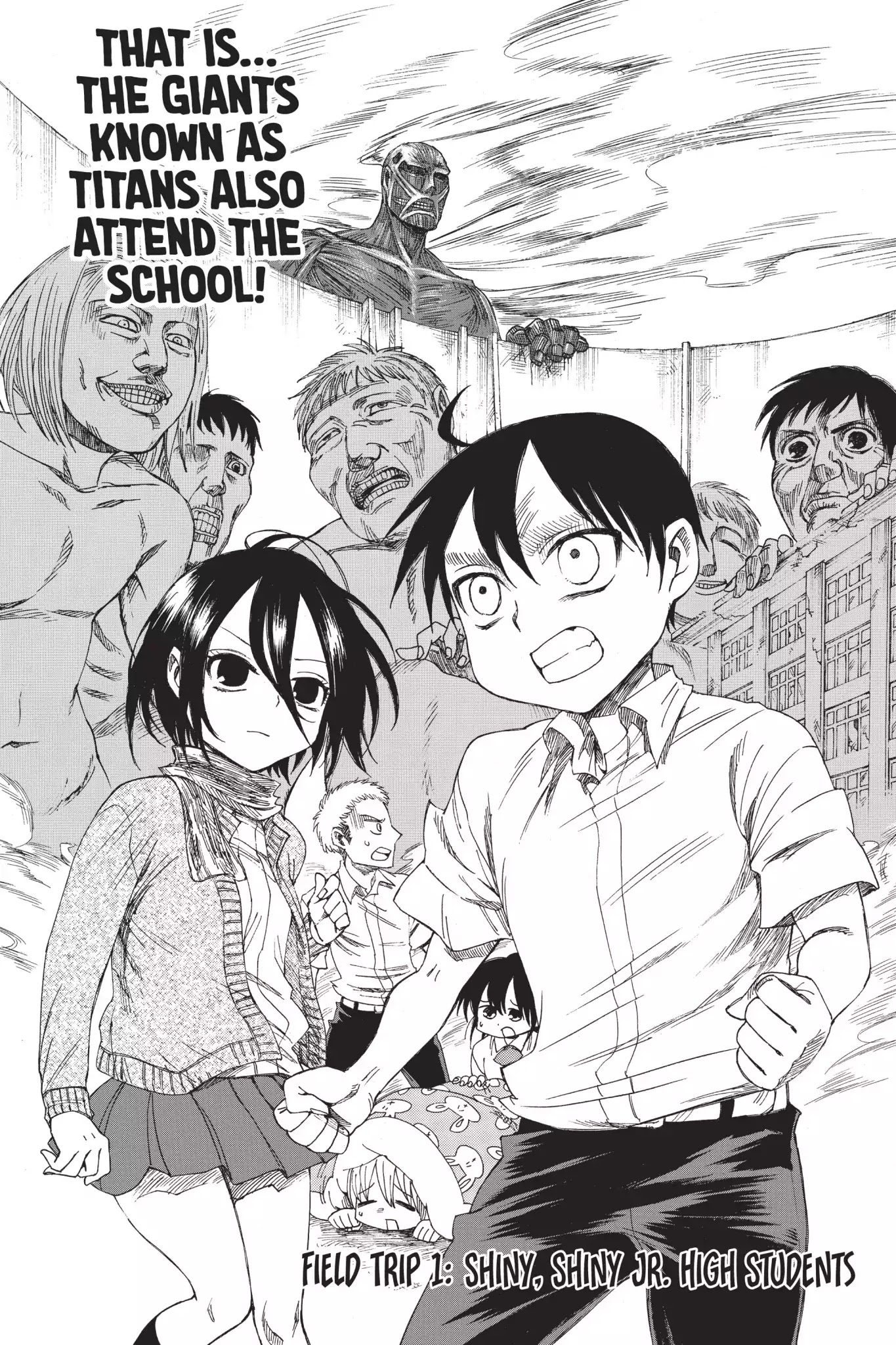 Attack on Titan: Junior High Chapter 32.5 page 6 - Chapter 32.5: Field Trip 1: Shiny, Shiny Jr. High