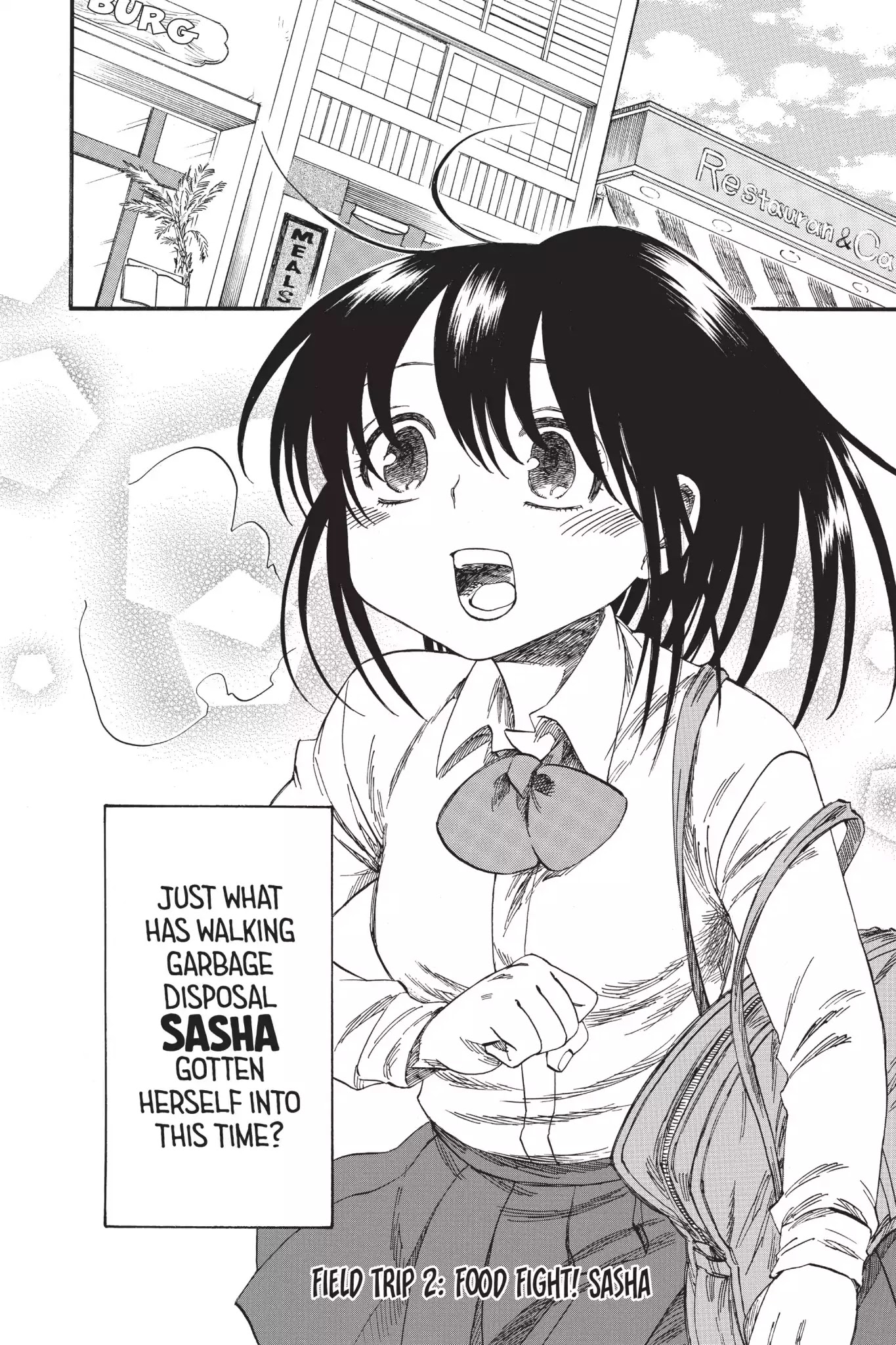 Attack on Titan: Junior High Chapter 32.6 page 2 - Chapter 32.6: Field Trip 2: Food Right! Sasha