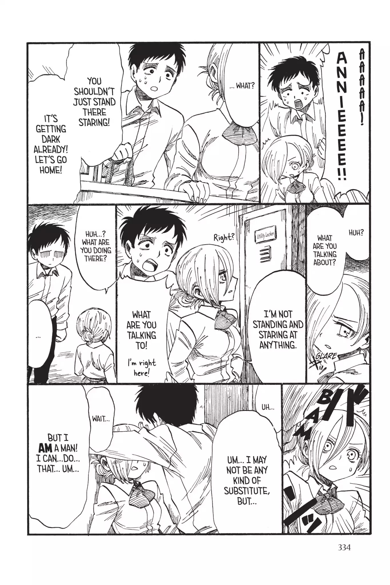 Attack on Titan: Junior High Chapter 32 page 12 - Chapter 32: Vol.2 32nd Period: High Heat Makes Good Fried Rice